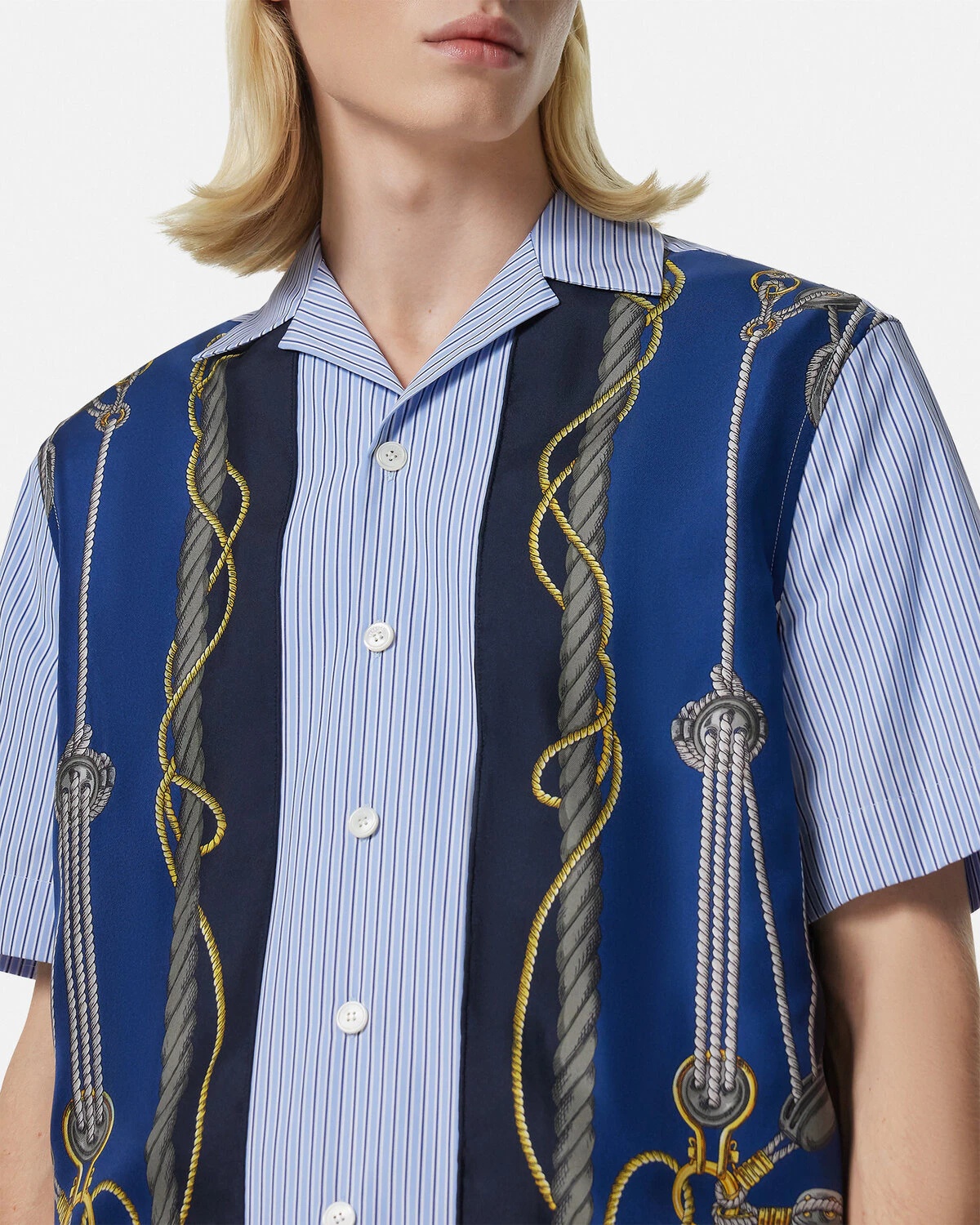 Versace Nautical Striped Shirt - 3