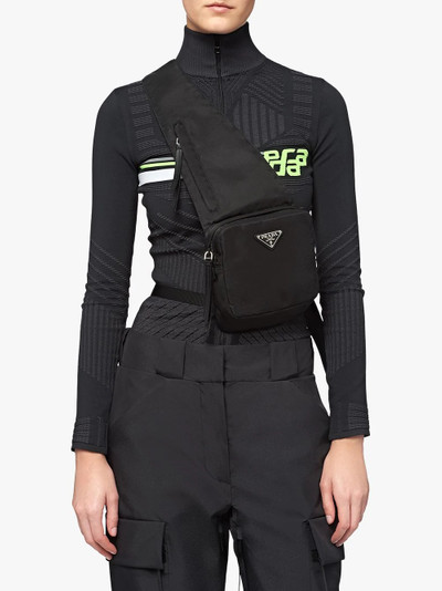 Prada logo patch body bag outlook