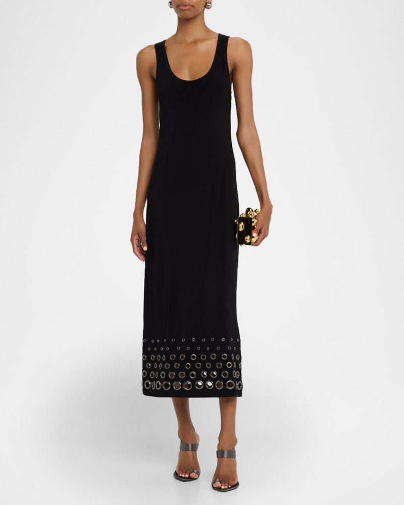 RAMY BROOK Philippa Sleeveless Grommet Midi Dress outlook