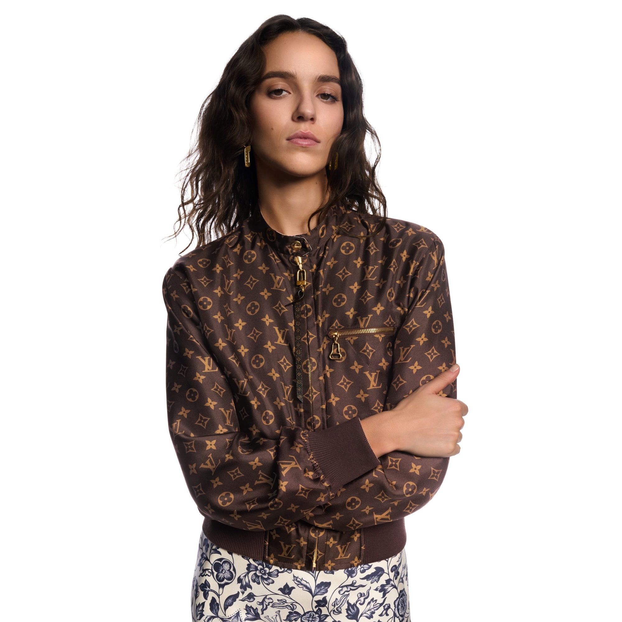 Reversible Botanical Print Bomber Jacket - 2