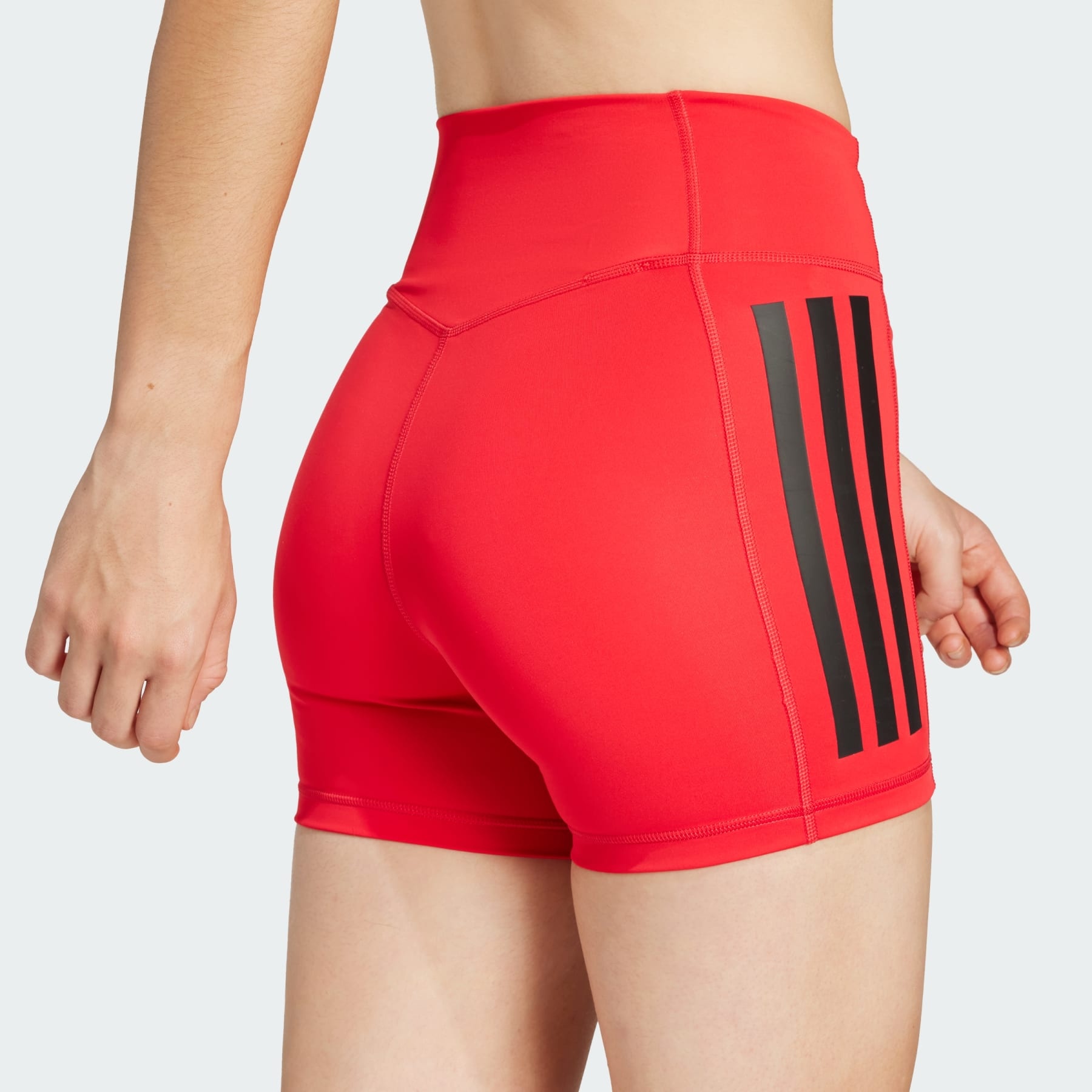 adidas Optime 3-Stripes 1/4 Short Leggings | REVERSIBLE