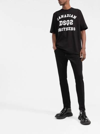 DSQUARED2 logo-print short-sleeve T-shirt outlook