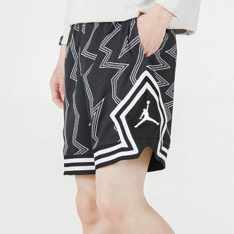 Air Jordan SS22 Sports Loose Cozy Breathable Shorts Black DH9080-010 - 5