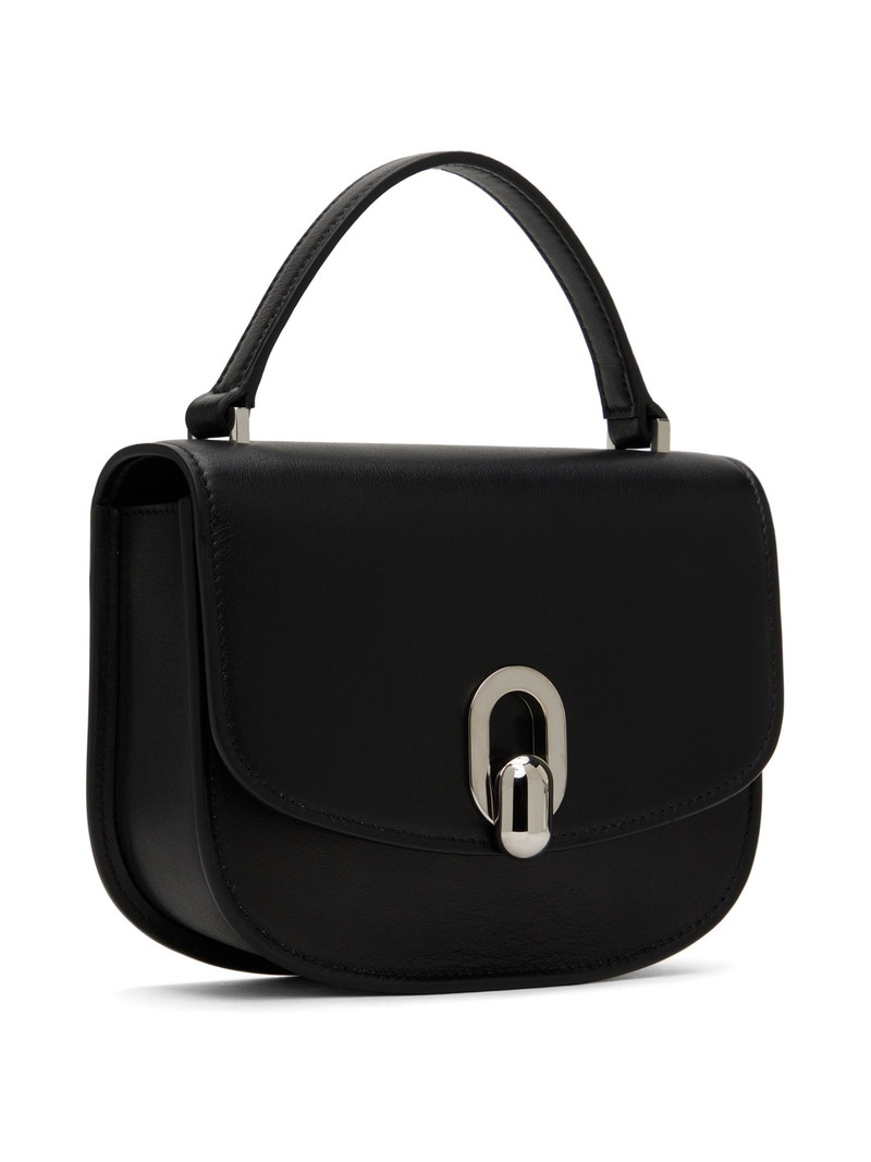 SAVETTE Black Mini Tondo Bag outlook