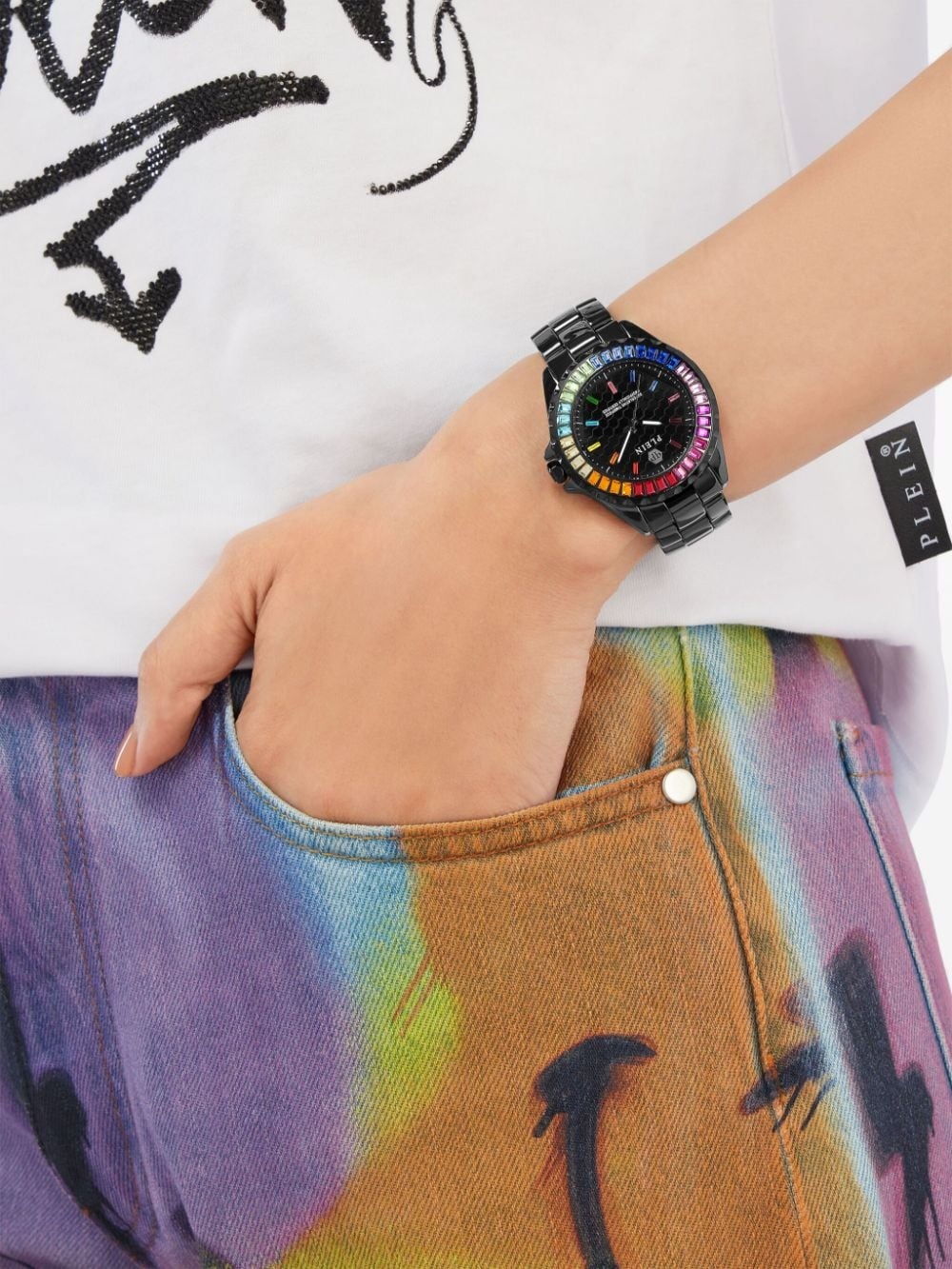 Queen embellished-dial 38mm - 10