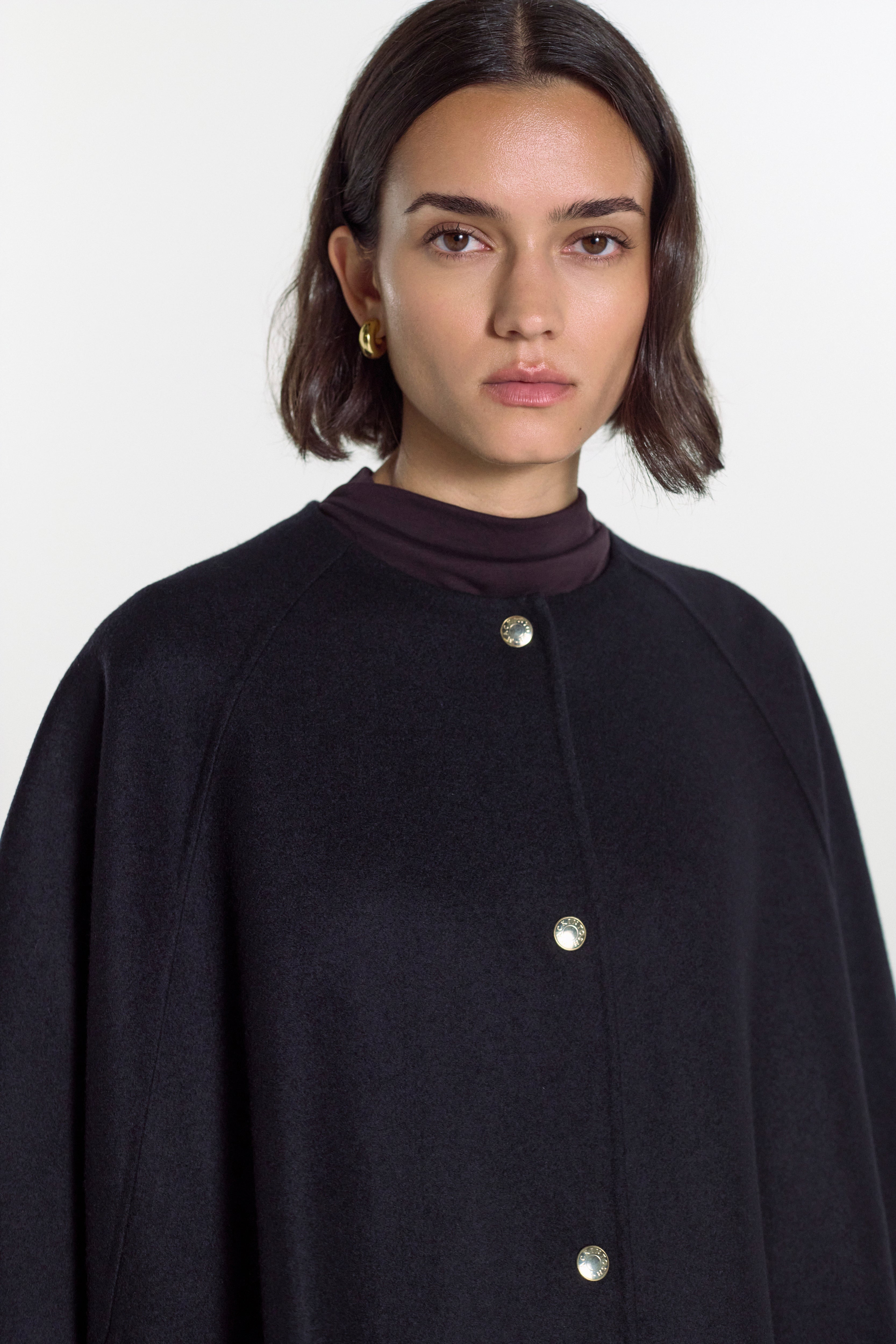Sanquhar Wool Cape - 4