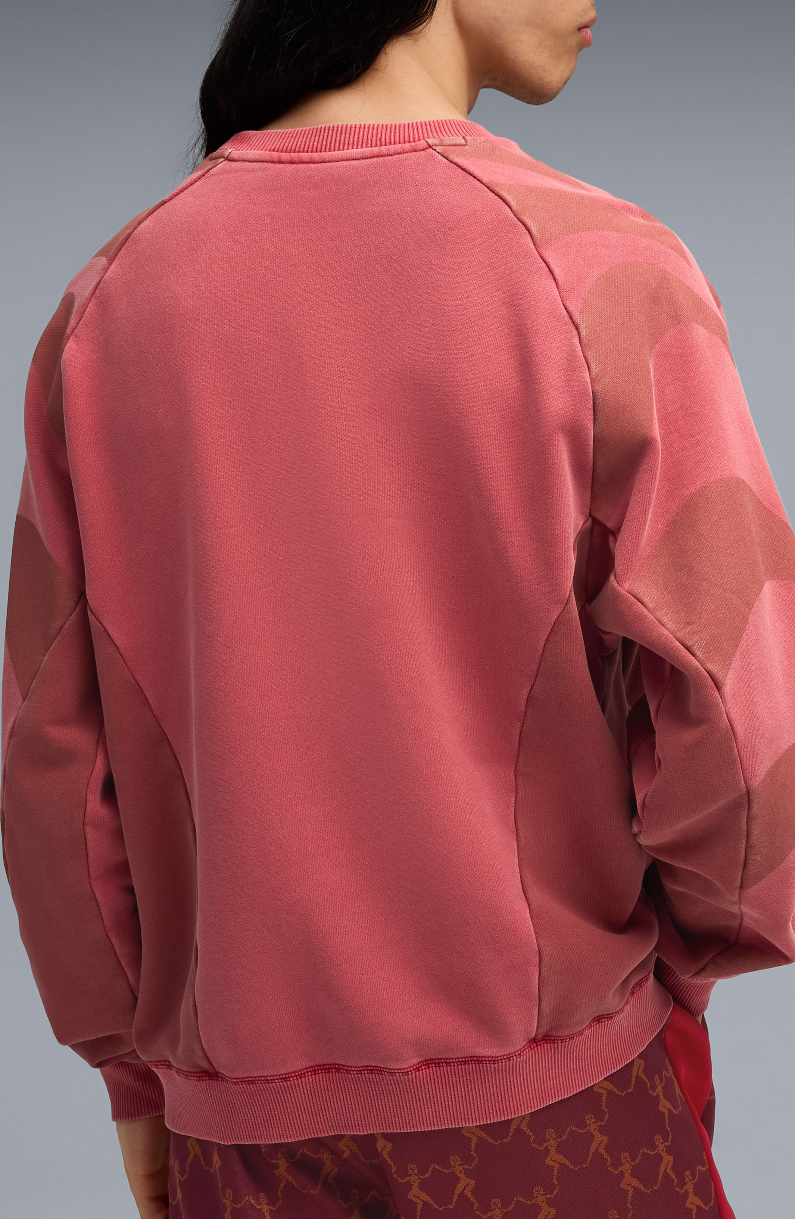 PUMA x KidSuper MCFC Embroidered Cotton Graphic Sweatshirt in Dark Crimson at Nordstrom - 2