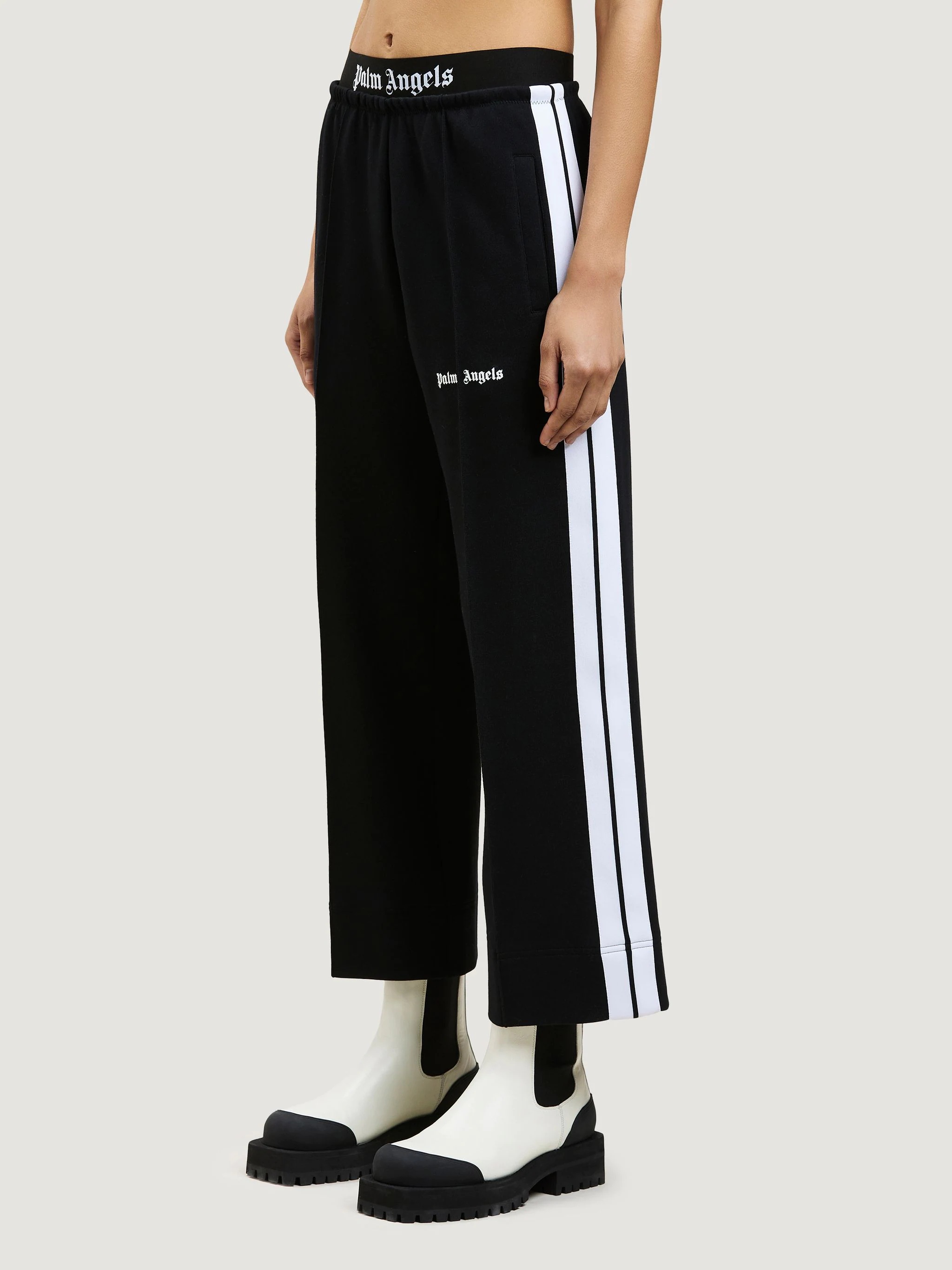 CROPPED TRACK PANTS - 4