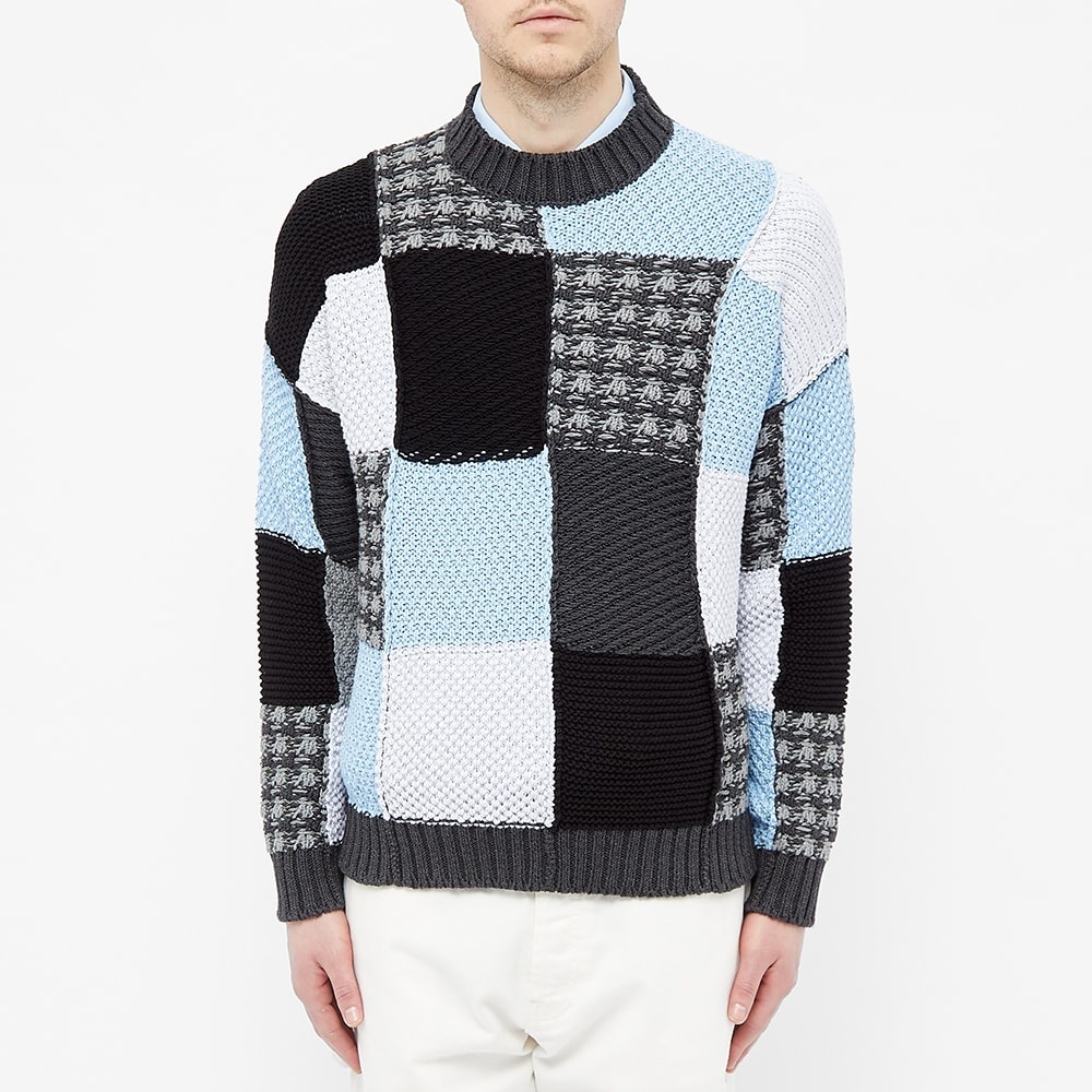 JW Anderson Cotton Patchwork Jumper - 4