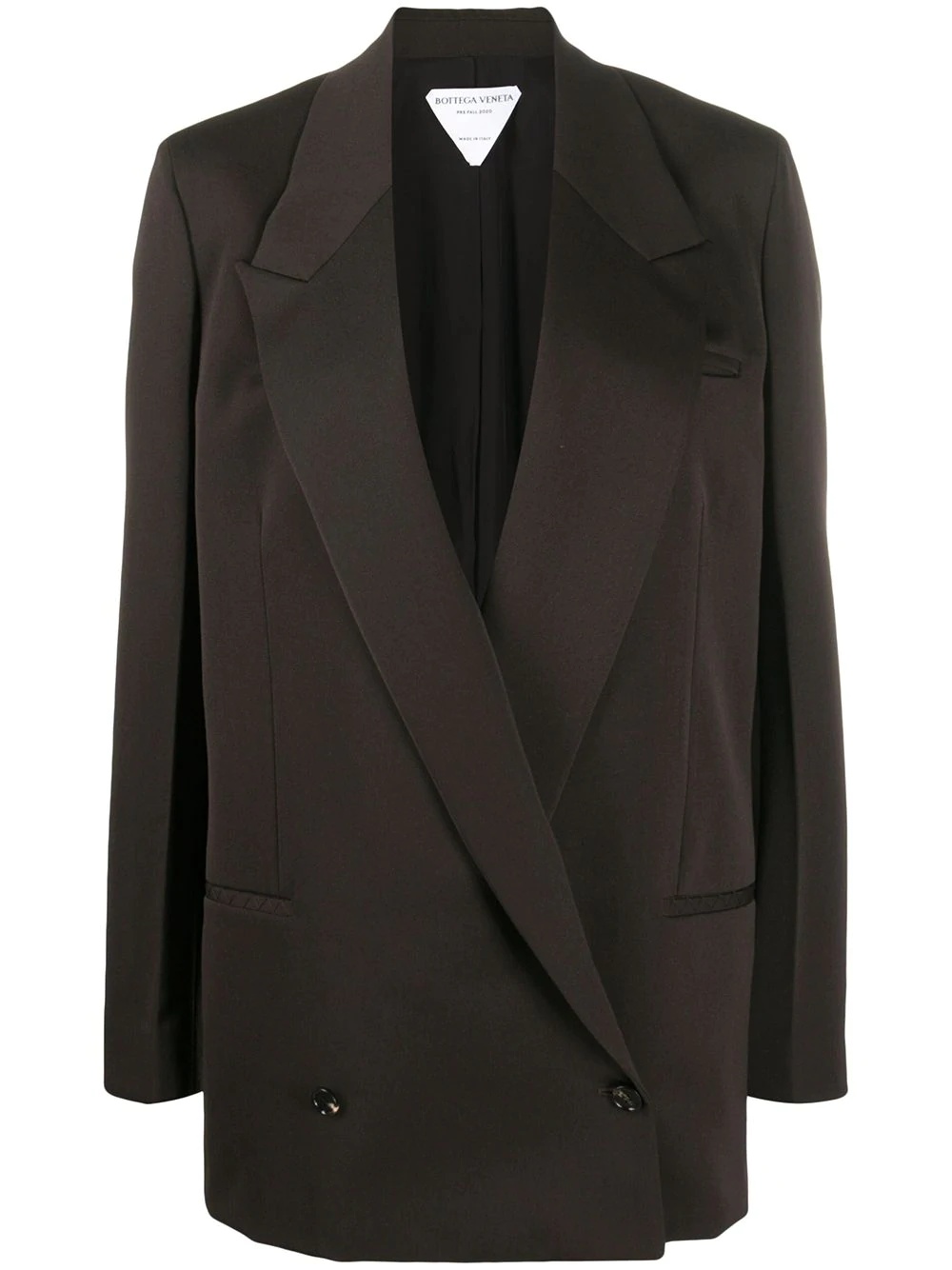 oversize wrap blazer jacket - 1