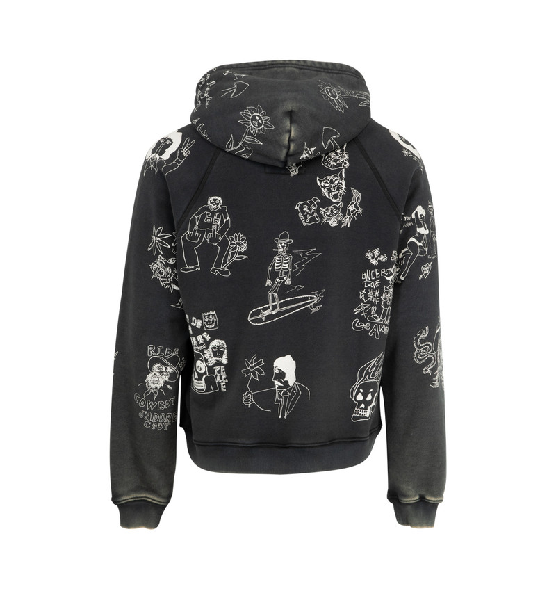 COÛT DE LA LIBERTÉ THOMPSON SMOKING IN THE BOYS ROOM HOODIE outlook