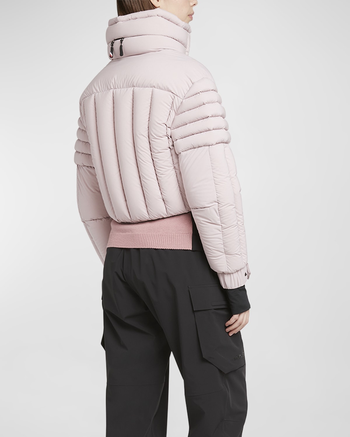 Flims Cropped Puffer Bomber Jacket - 6