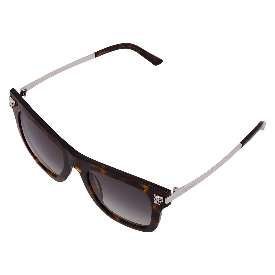 Cartier Panthere de Cartier Grey Cat Eye Ladies Sunglasses CT0025S 002 50 - 3