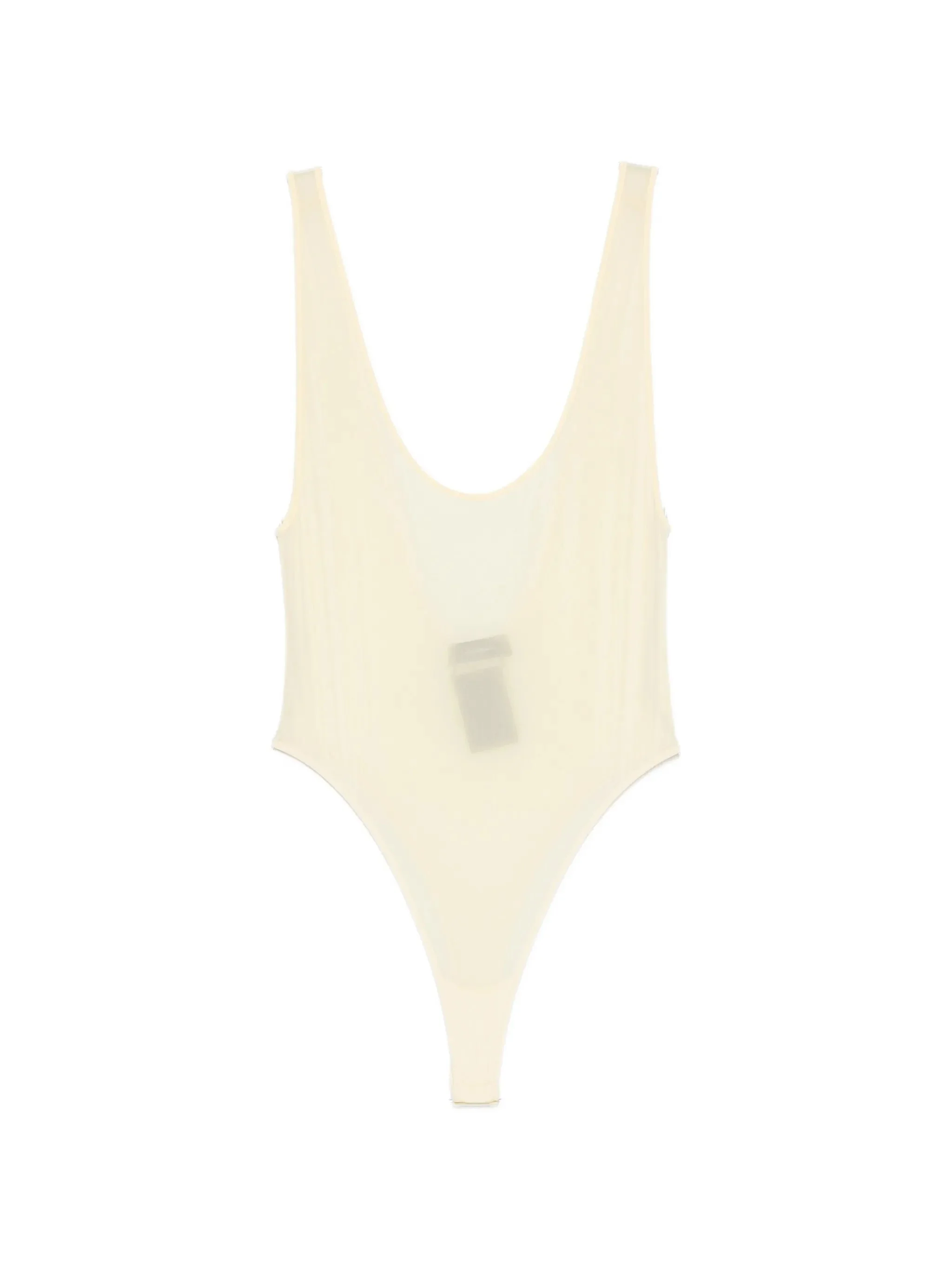 sheer tank bodysuit - 1