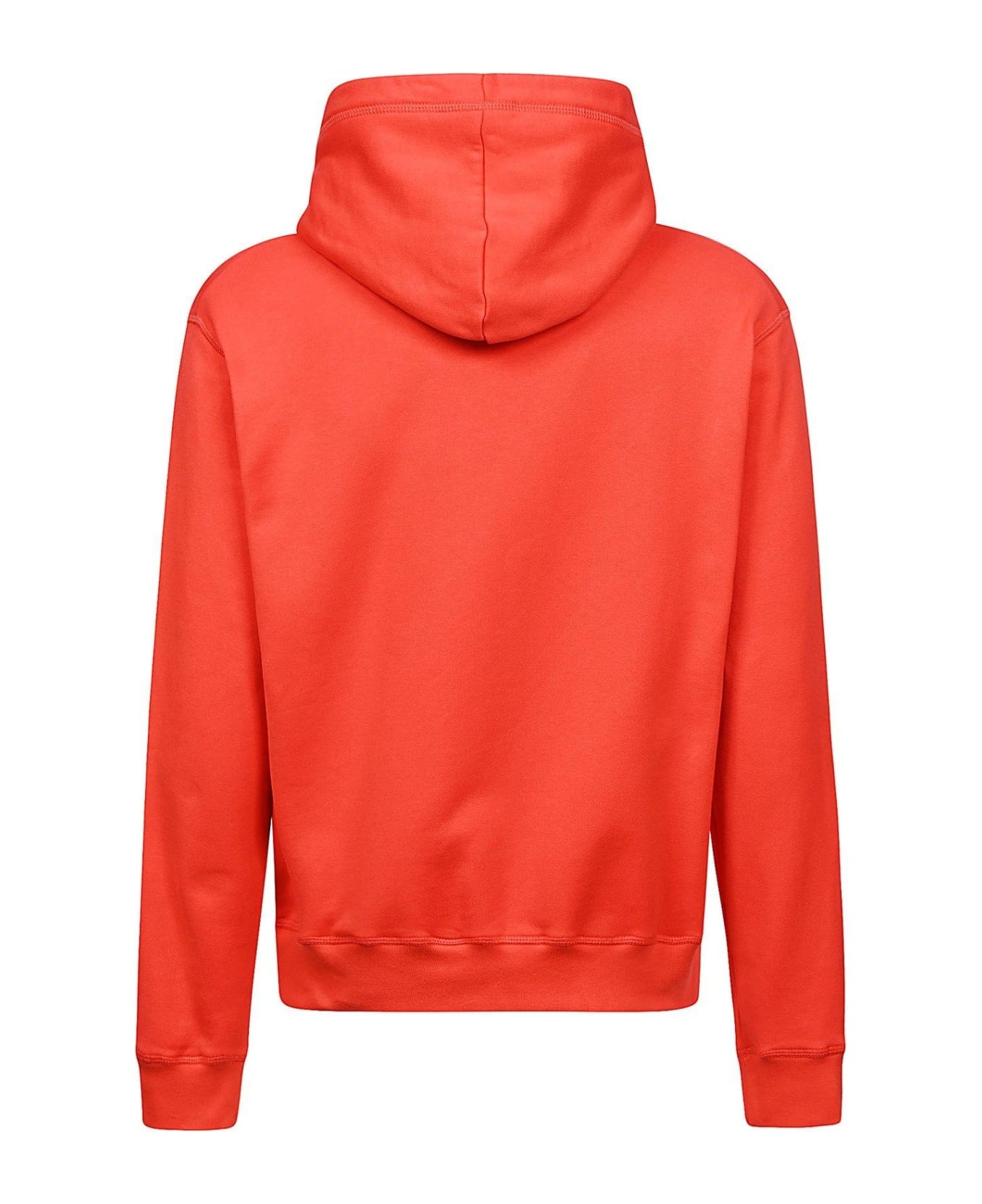 Logo Printed Drawstring Hoodie - 2