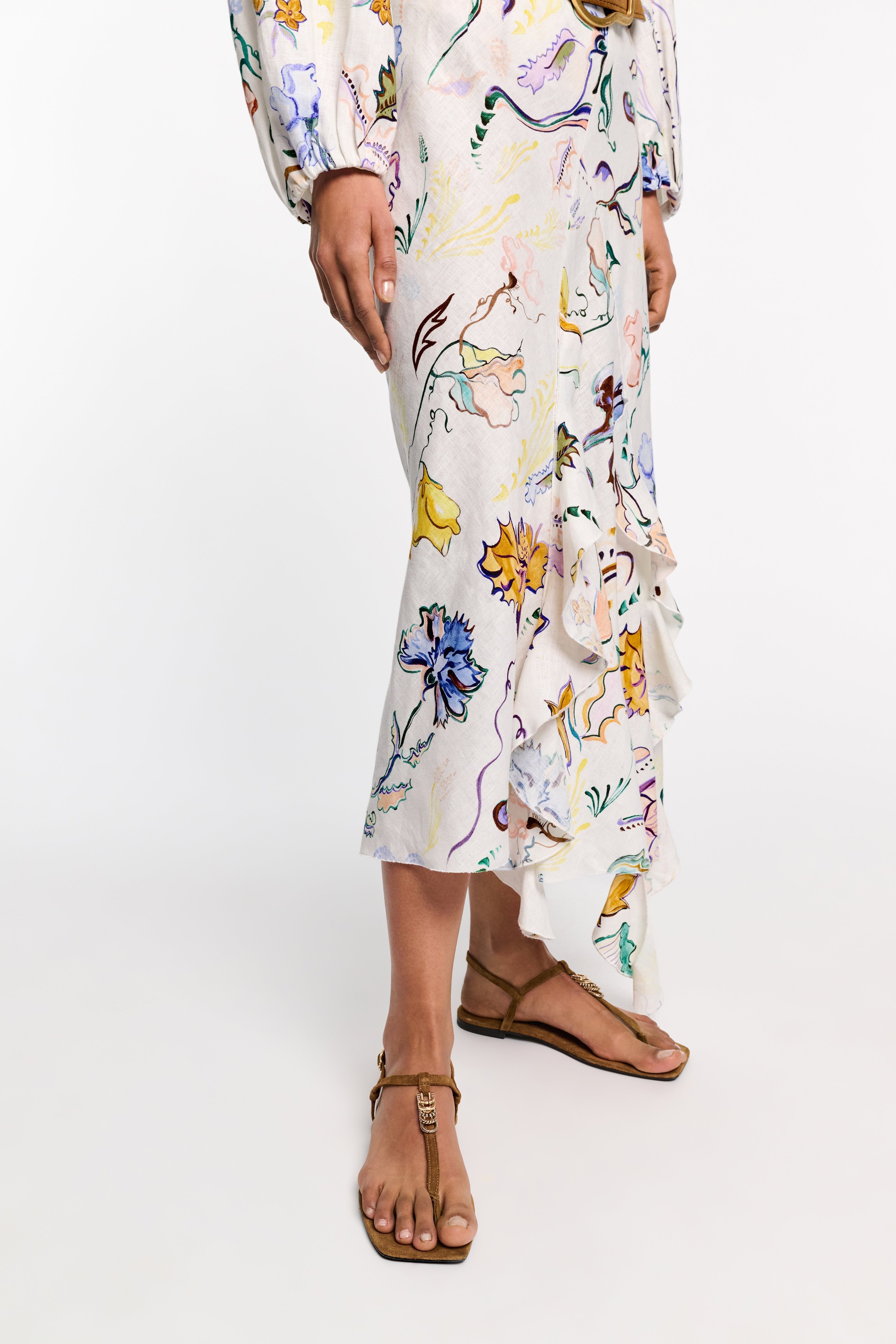SUEDE SENSATION toe post sandal - 4