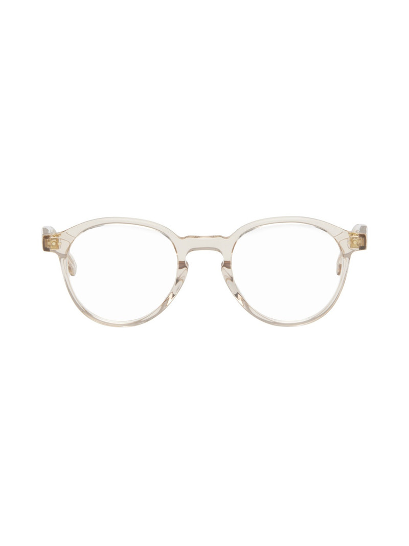 Beige 'The Warhol' Glasses 1