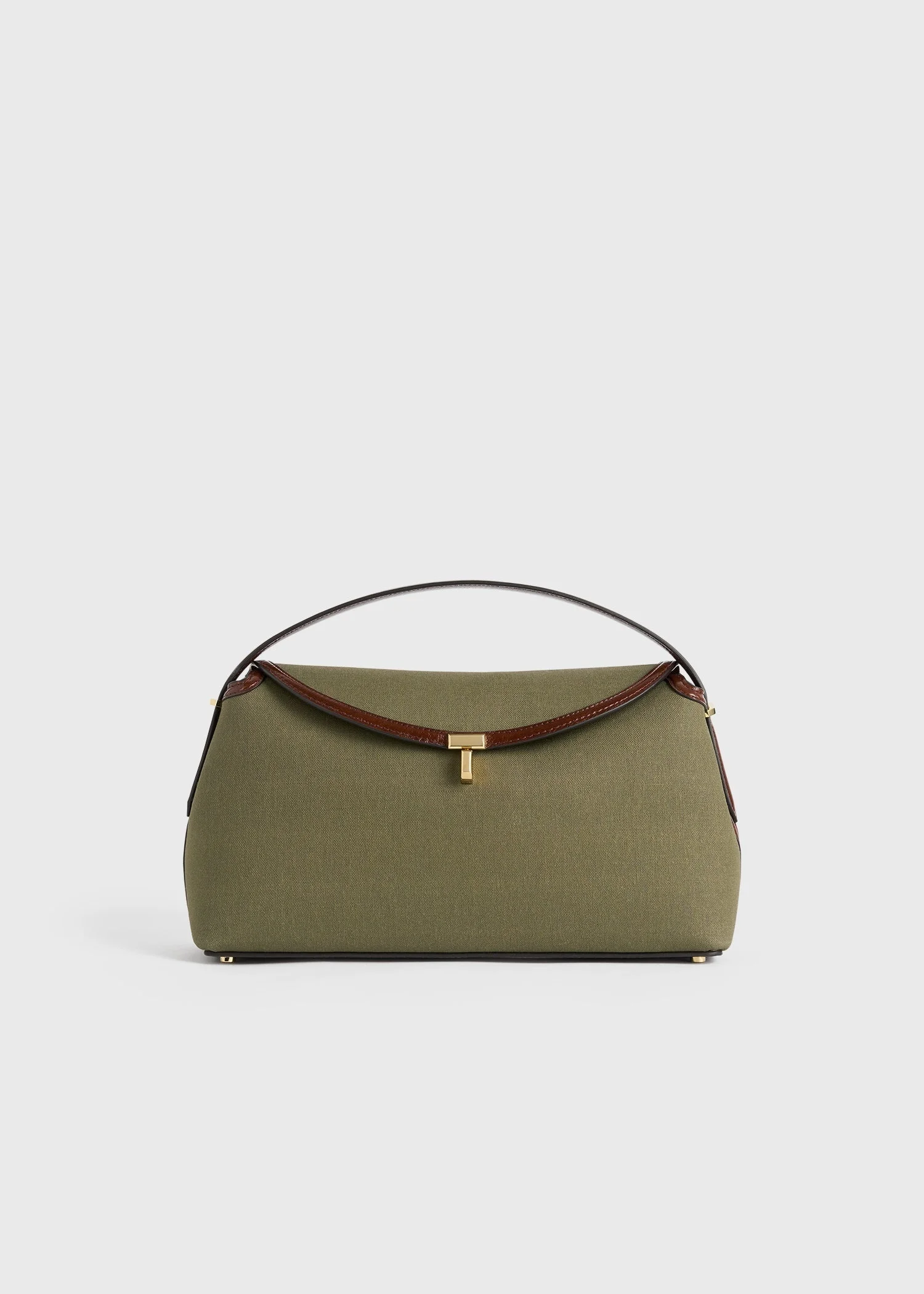 T-lock canvas top handle khaki green - 1