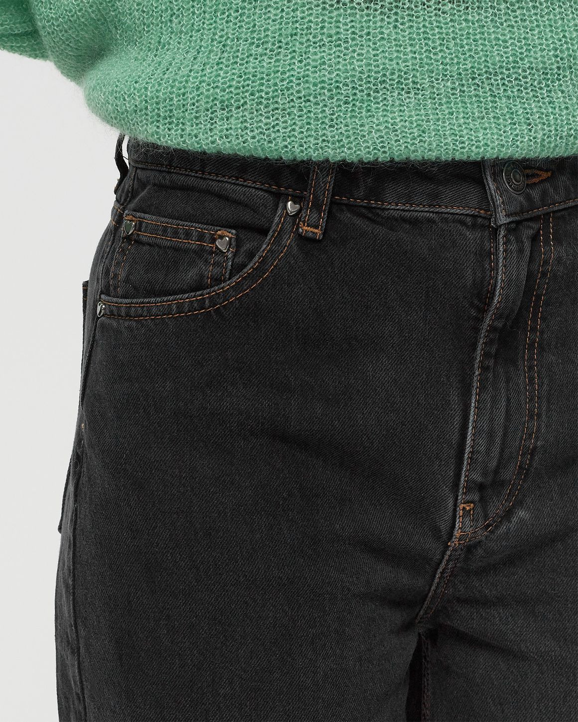 Loose Denim Jeans - 4