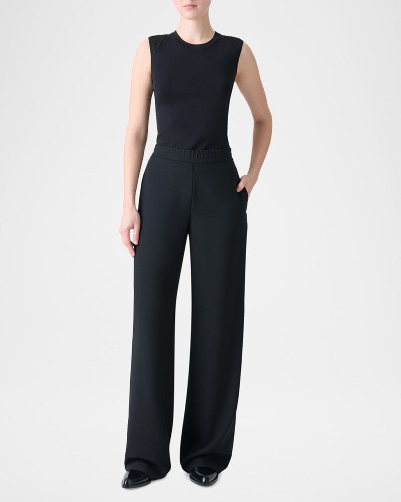 AKRIS Fitted Crewneck Top outlook