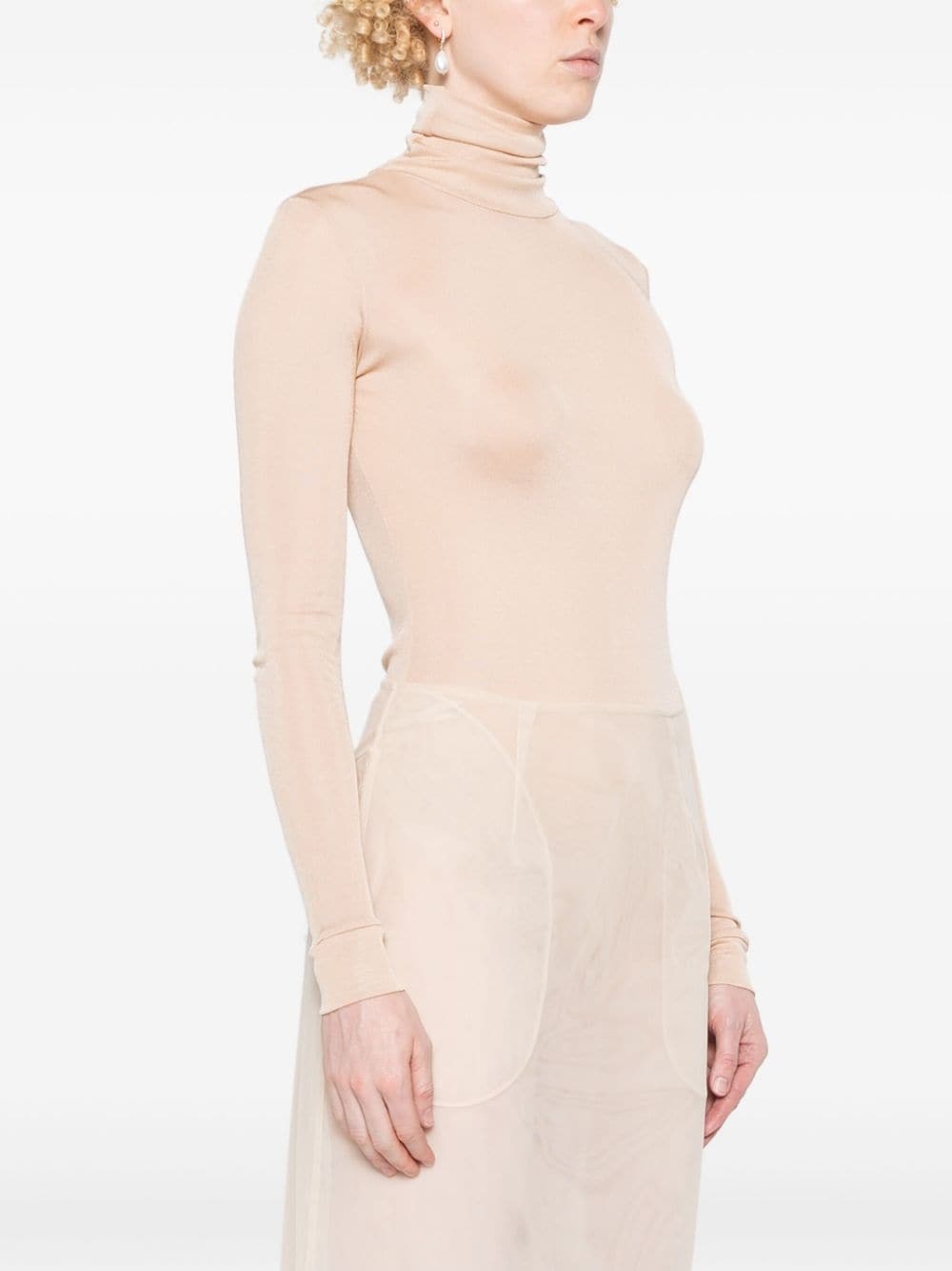 four stitch-logo bodysuit - 3