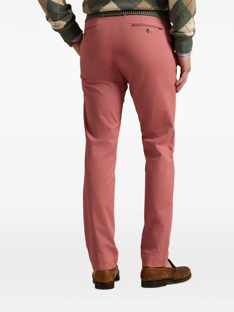 slim-cut chino trousers 4