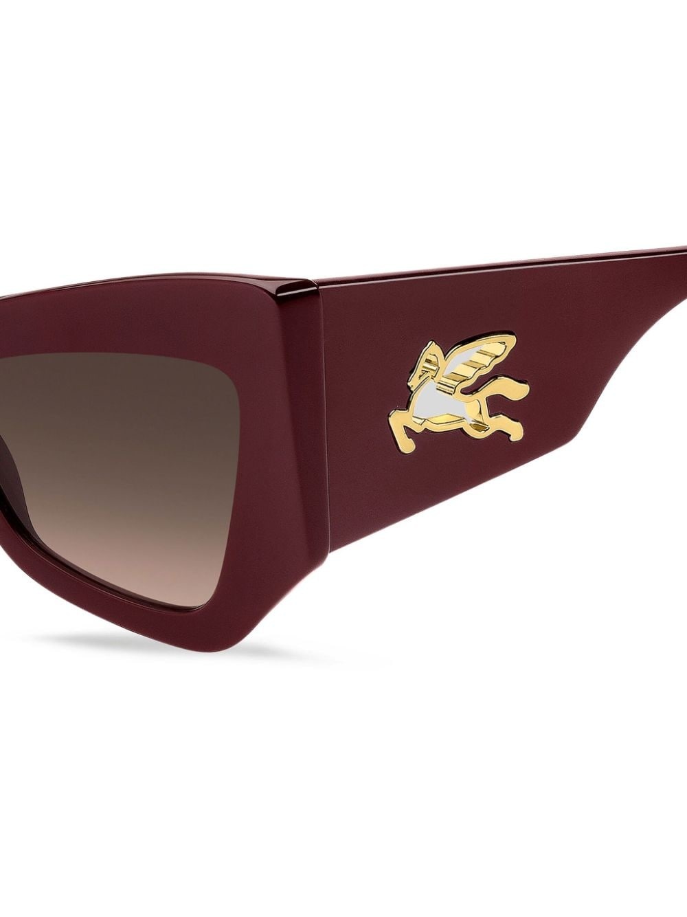 Pegaso-motif sunglasses - 4