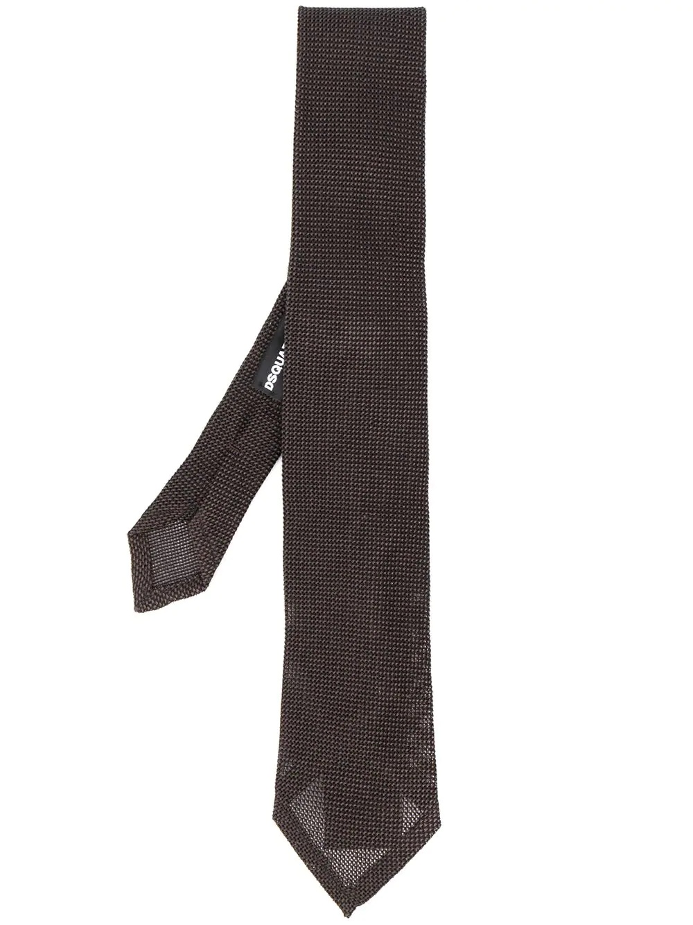 woven embroidered tie - 1