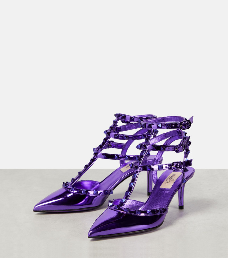 Rockstud patent leather pumps 5