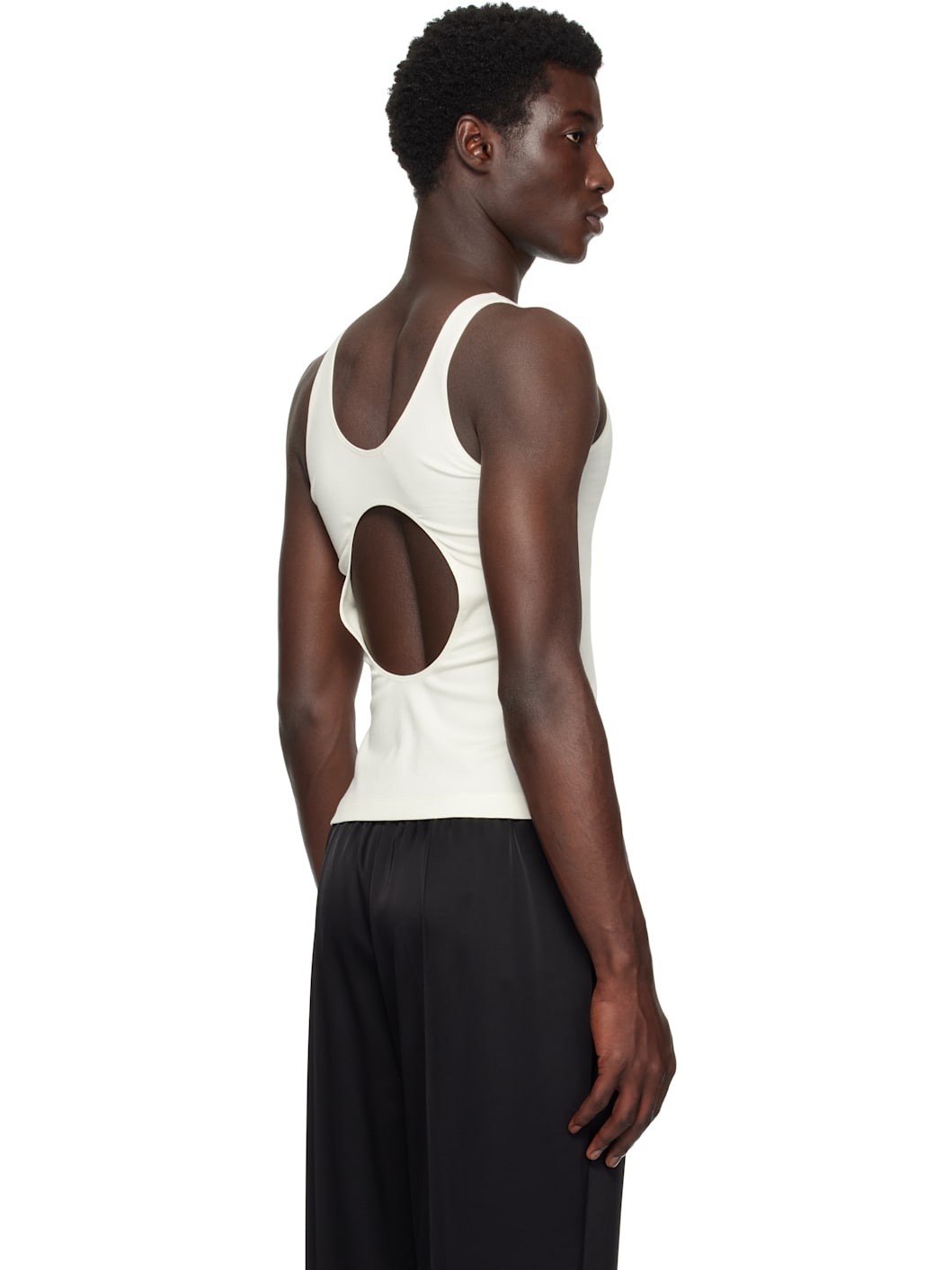 Off-White Han Open Back Tank Top - 3