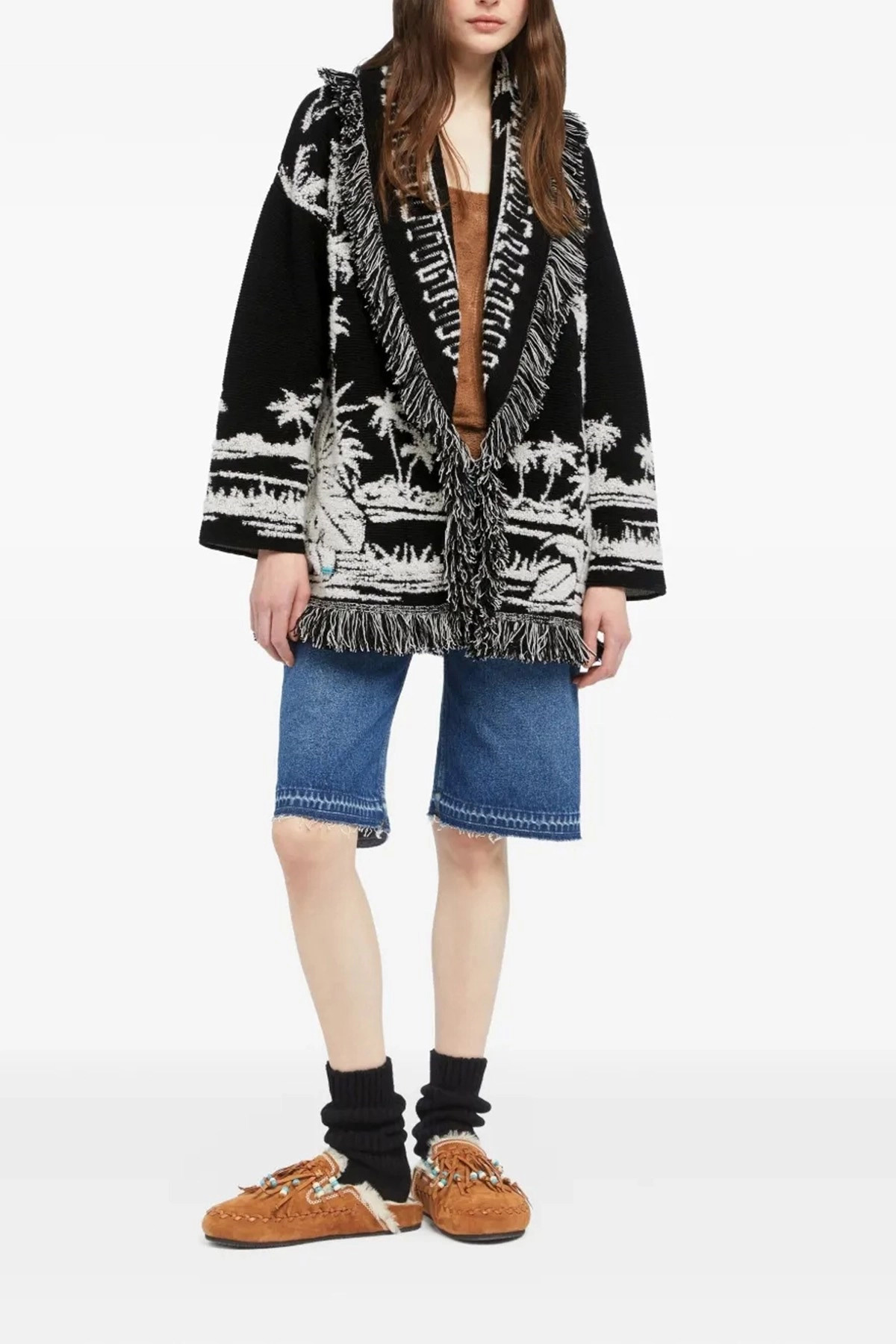 'Palm Grove Tales' cardigan - 2