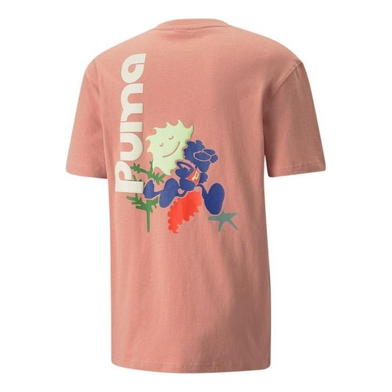 PUMA Adventure Planet Graphic Tee 'Pink' 533485-24 - 2