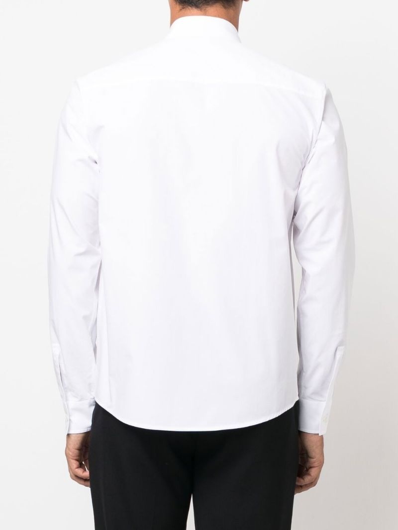 concealed-fastening long-sleeved shirt - 6