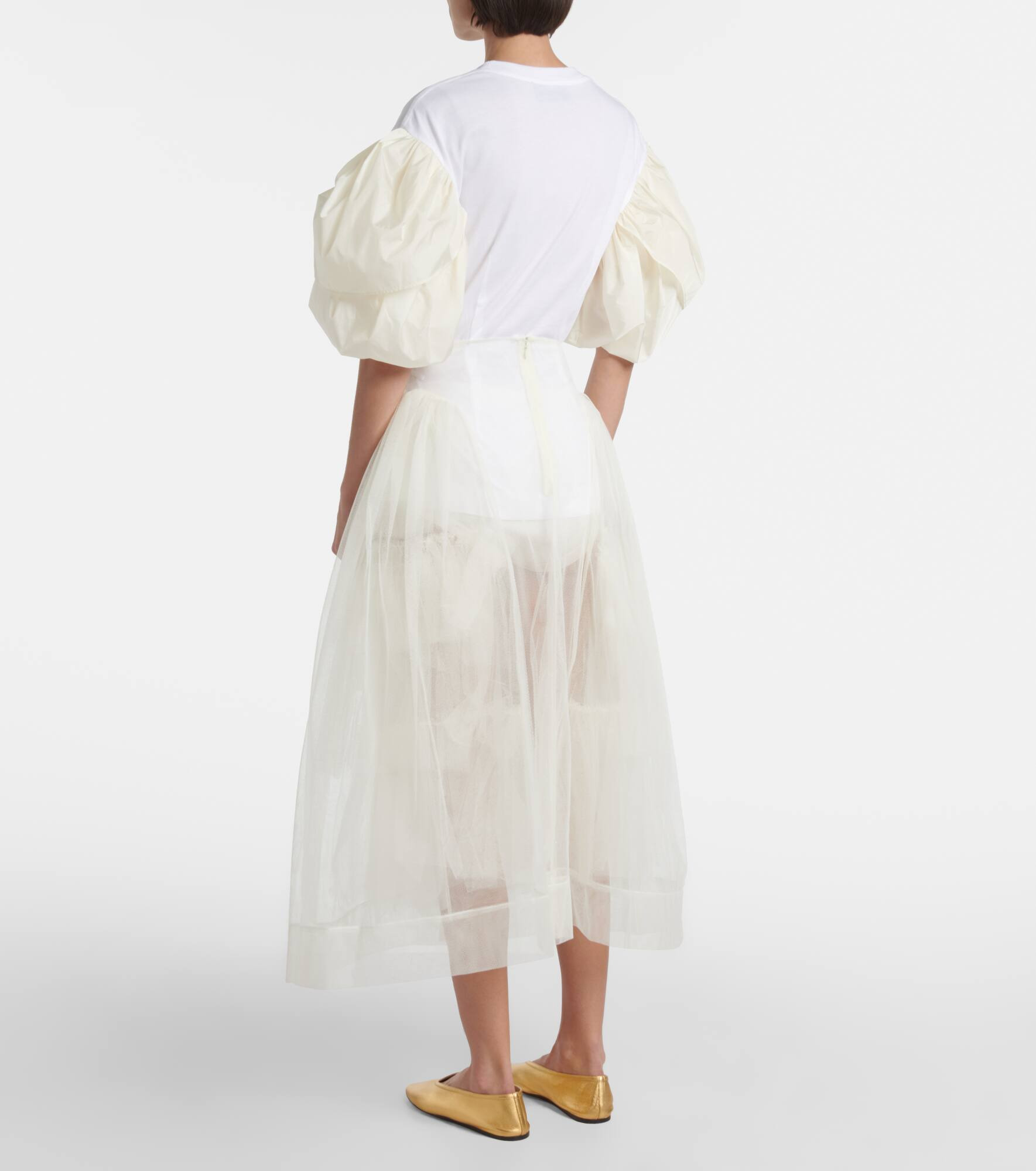 Tulle midi skirt - 3