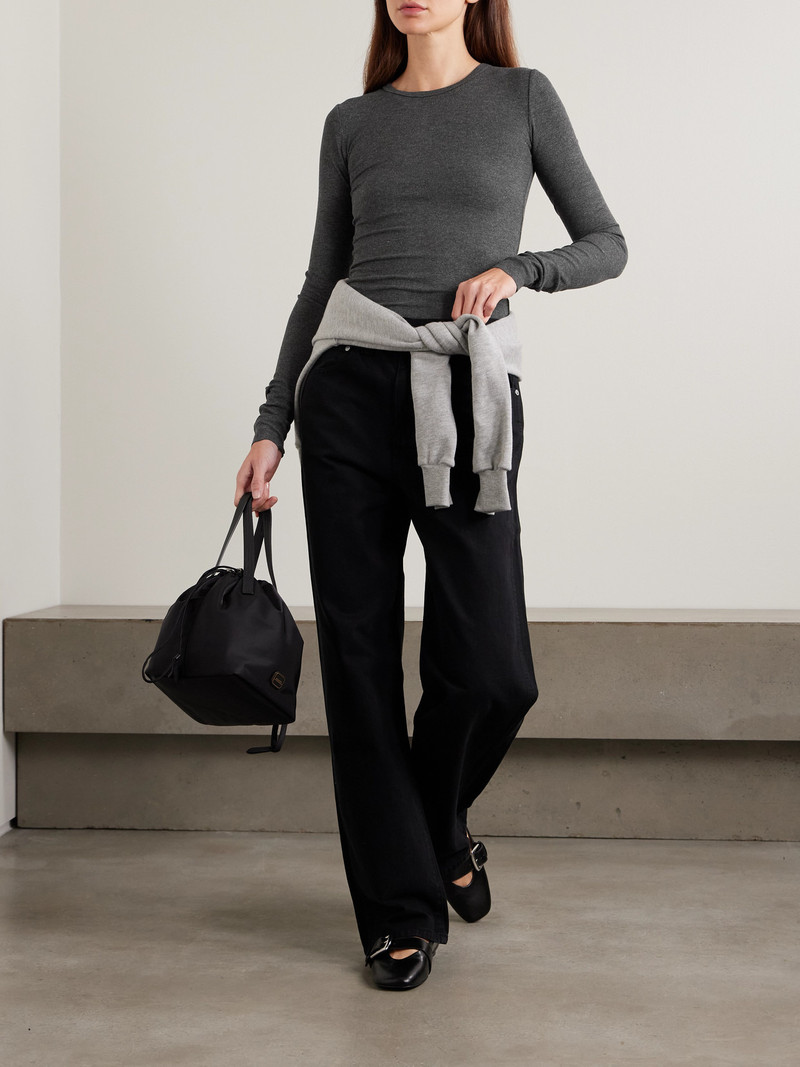 ÉTERNE Ribbed Jersey Top outlook