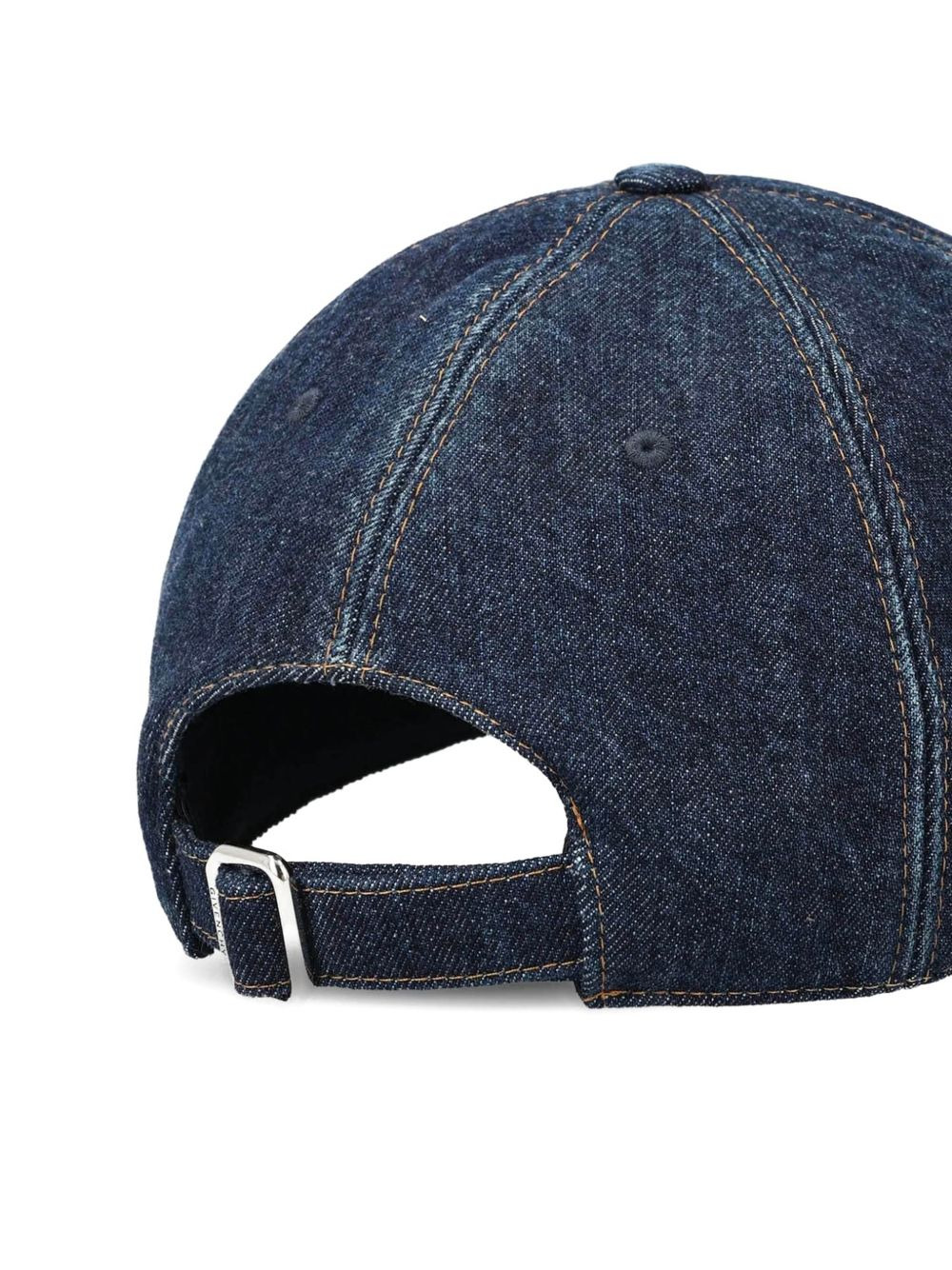 DENIM LOGO-EMBROIDERED CAP - 2