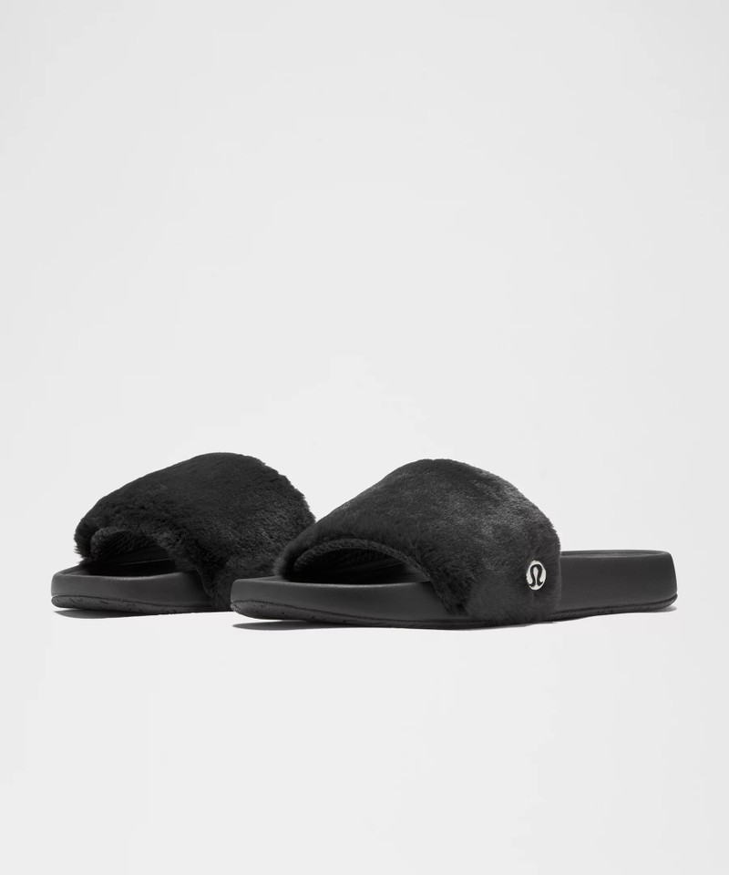 Women's Restfeel Faux Fur Slide 1