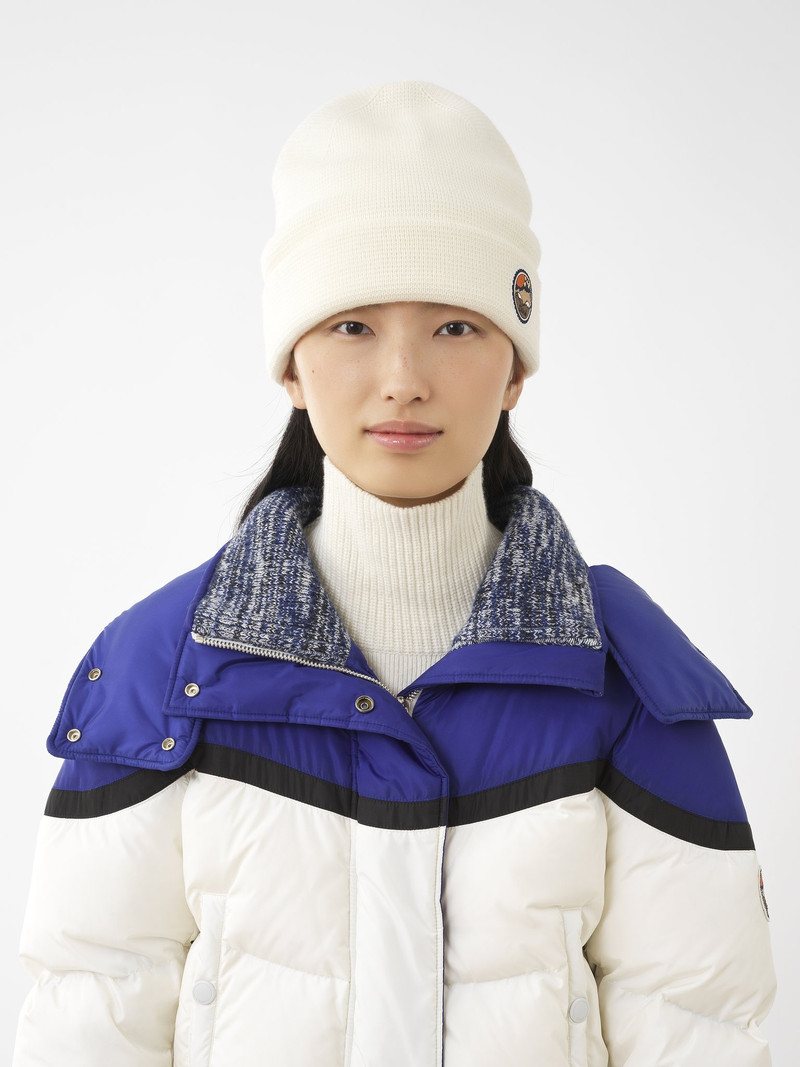 Chloé EMBROIDERED-PATCH BEANIE outlook