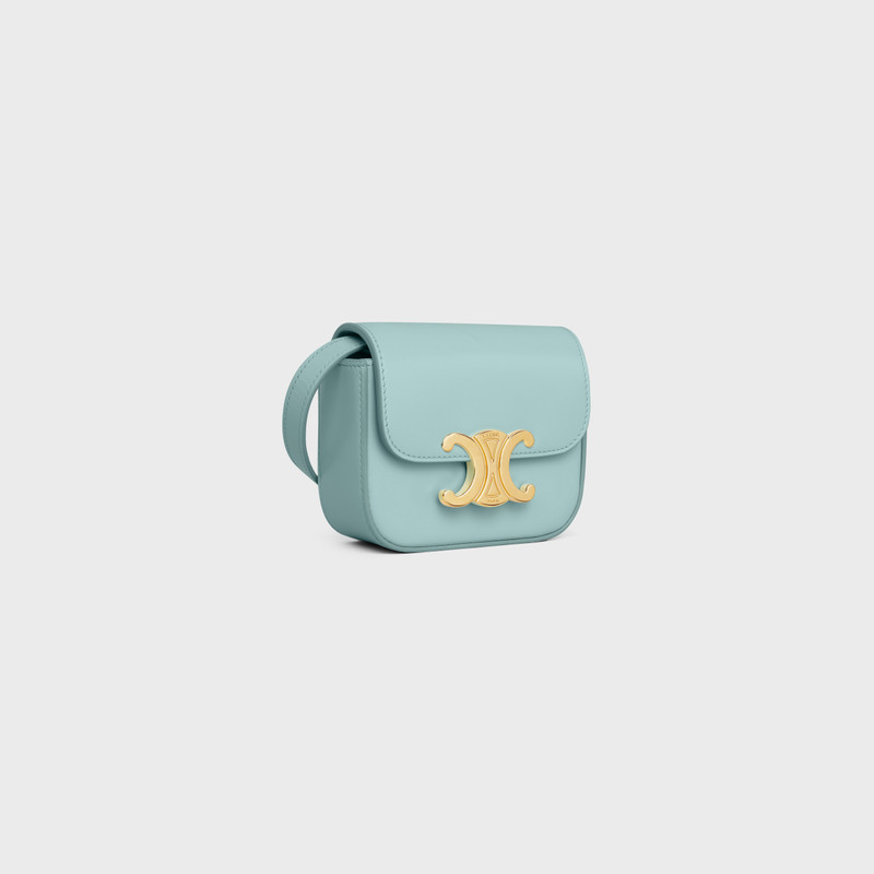 CELINE MINI CLAUDE in Shiny calfskin outlook