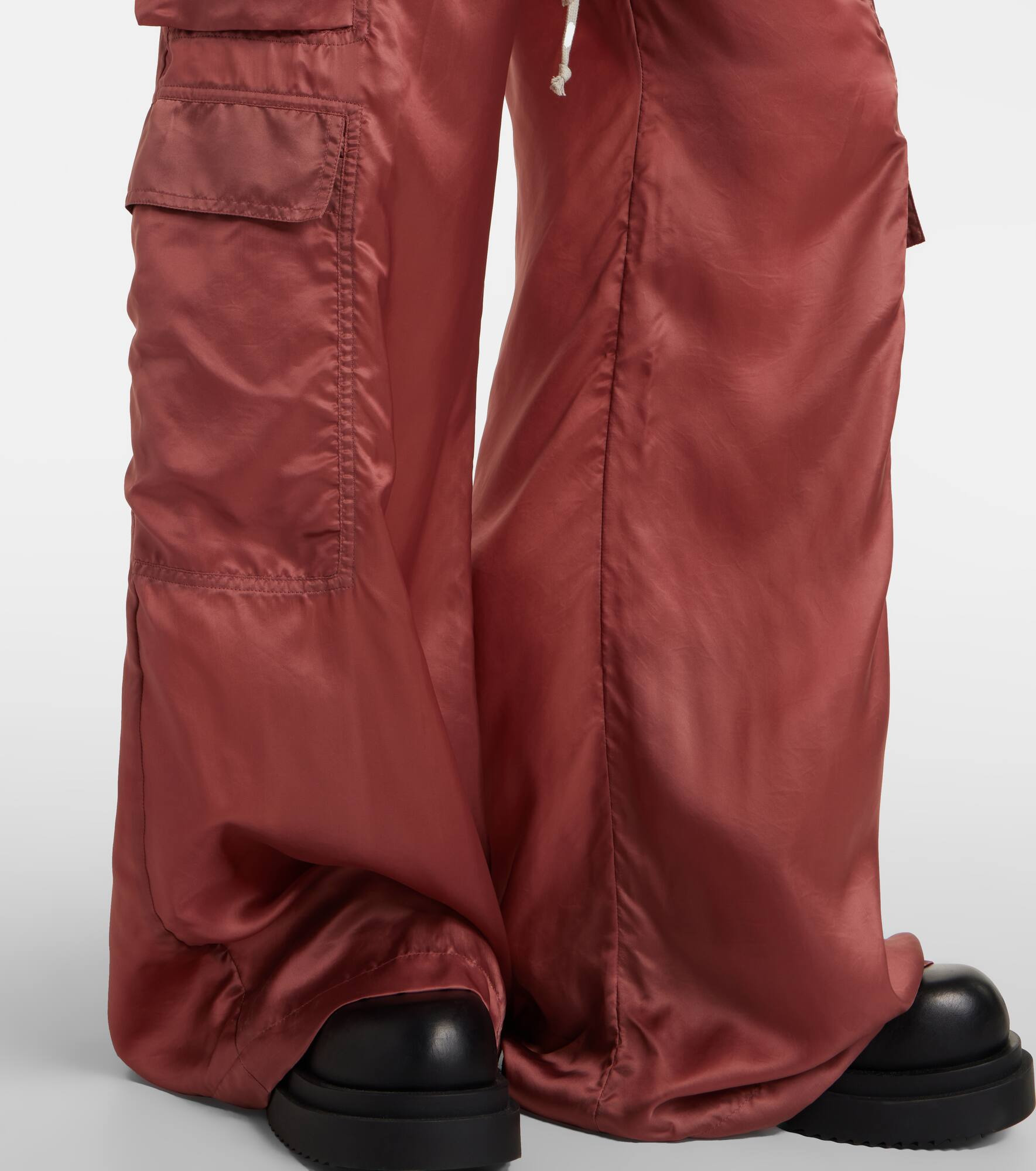 High-rise cargo pants - 5