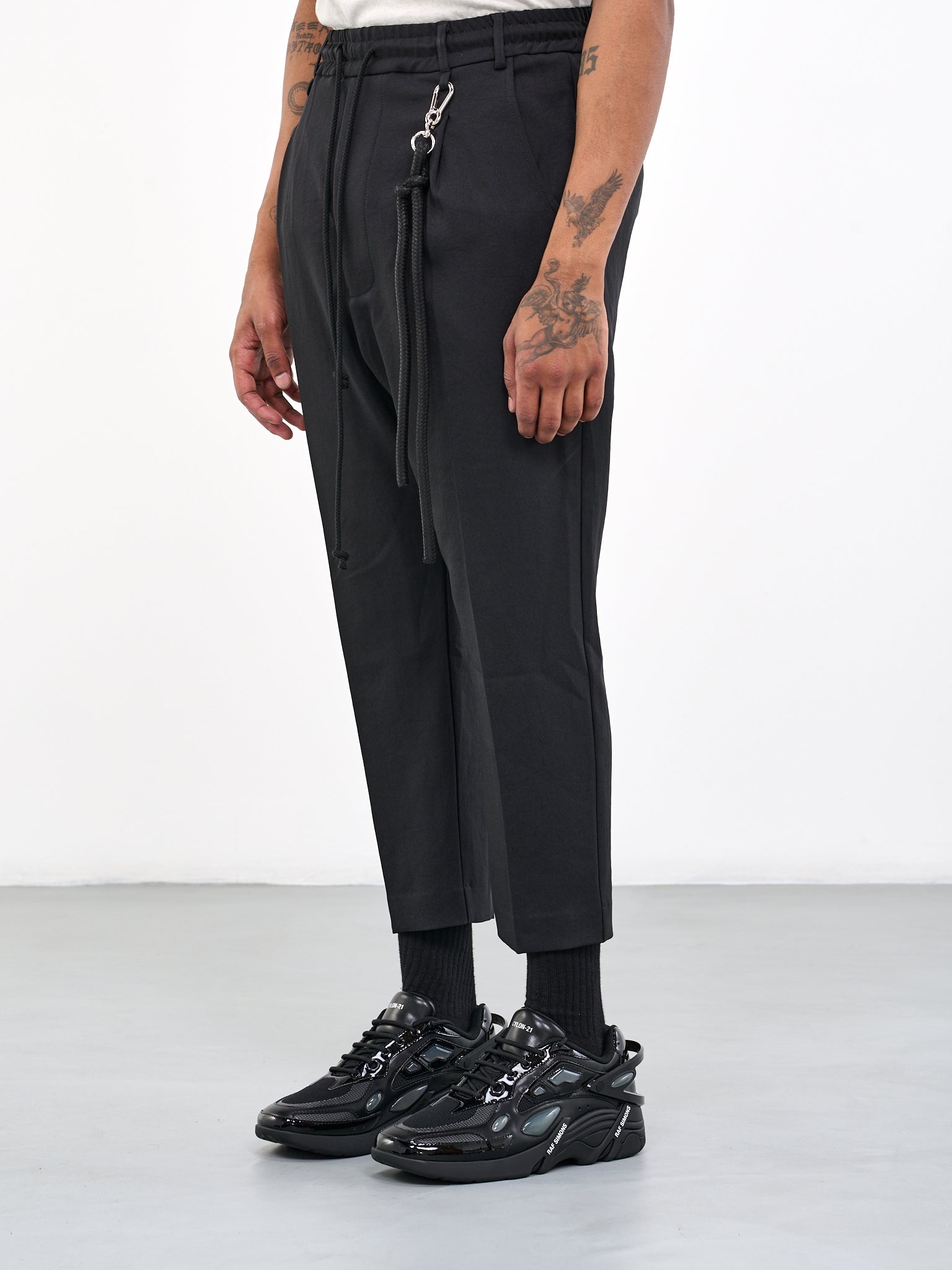 Rope Drawcord Trousers - 2