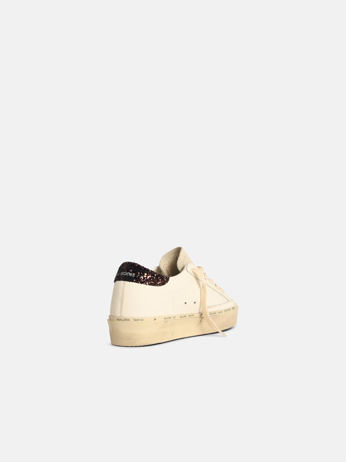 'HI STAR' WHITE LEATHER SNEAKERS - 3