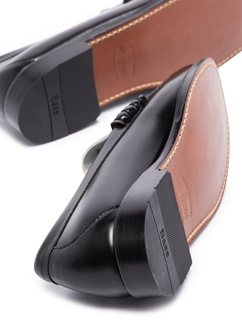 G.H.BASS Heritage Larson Weejun leather loafers outlook