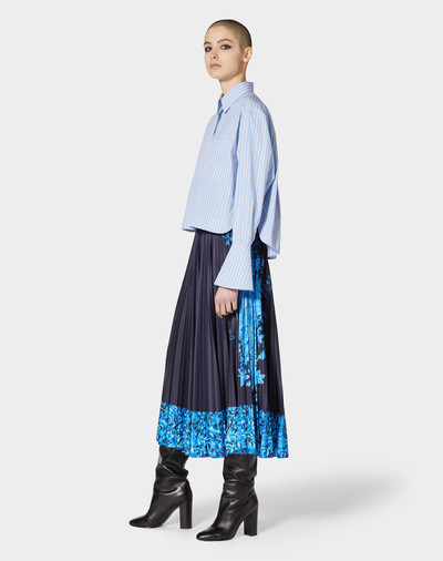 Valentino Printed Jersey Skirt outlook