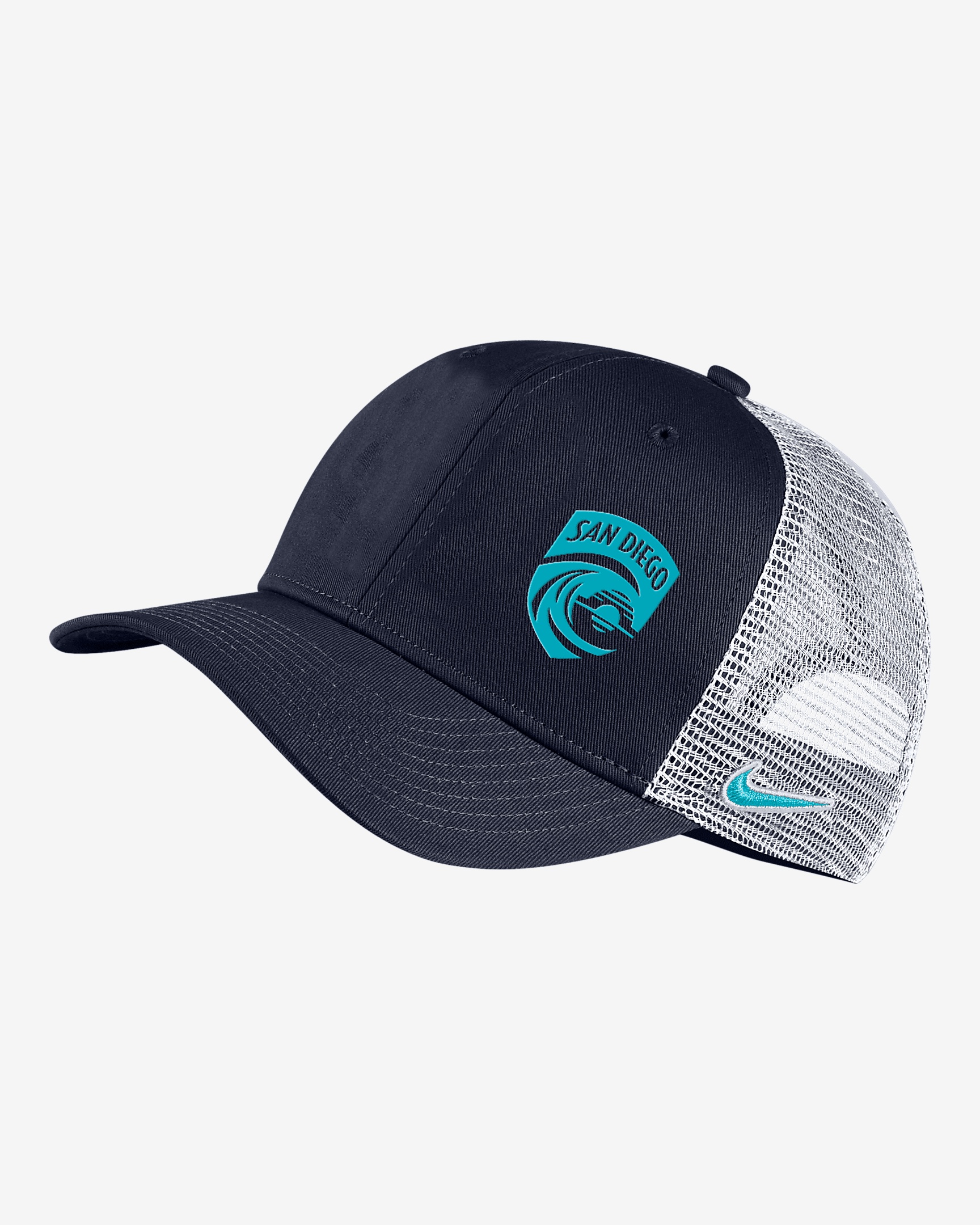 San Diego Wave Classic99 Nike Soccer Trucker Hat - 1
