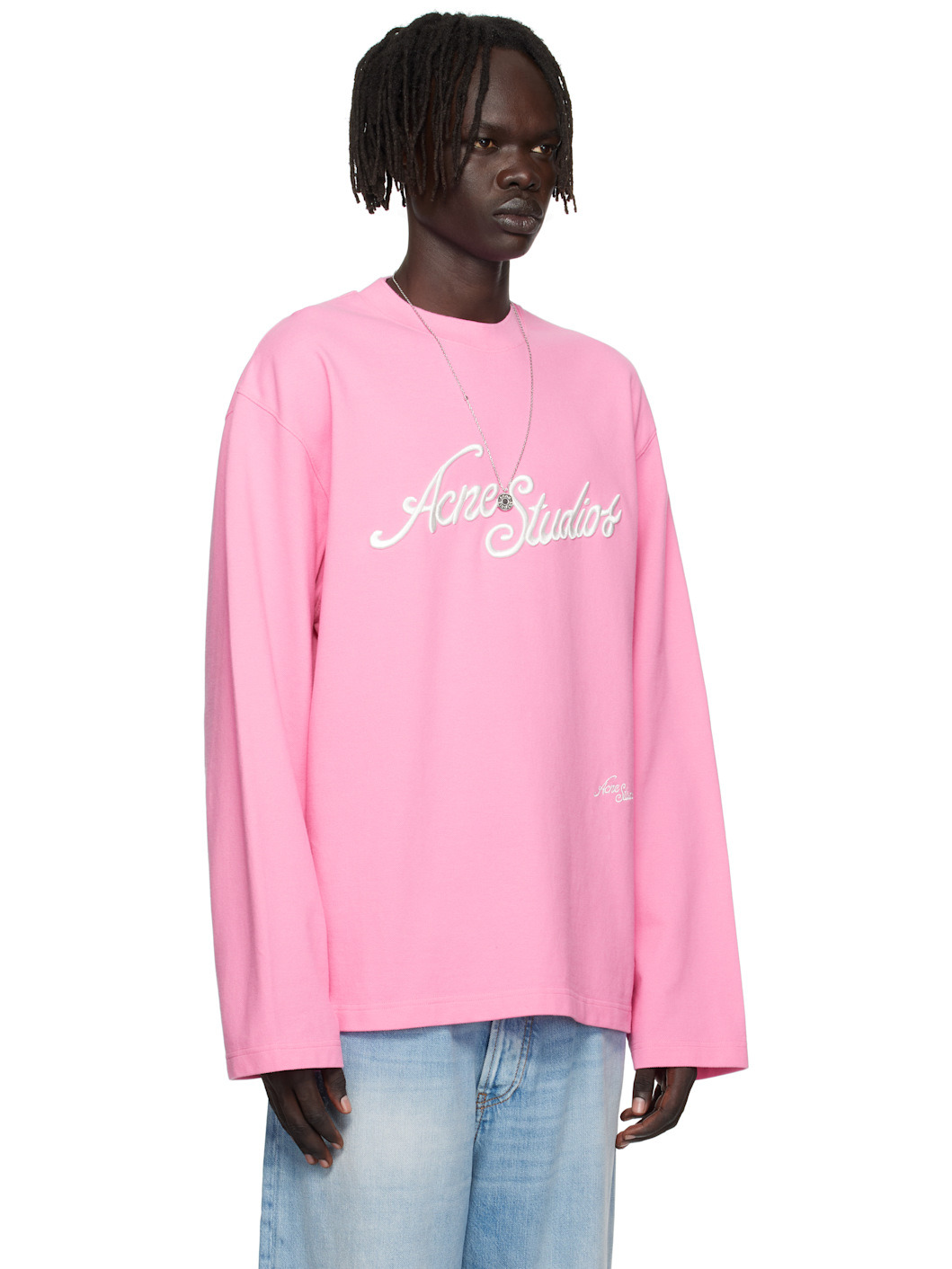Pink Logo Relaxed Fit T-shirt - 2