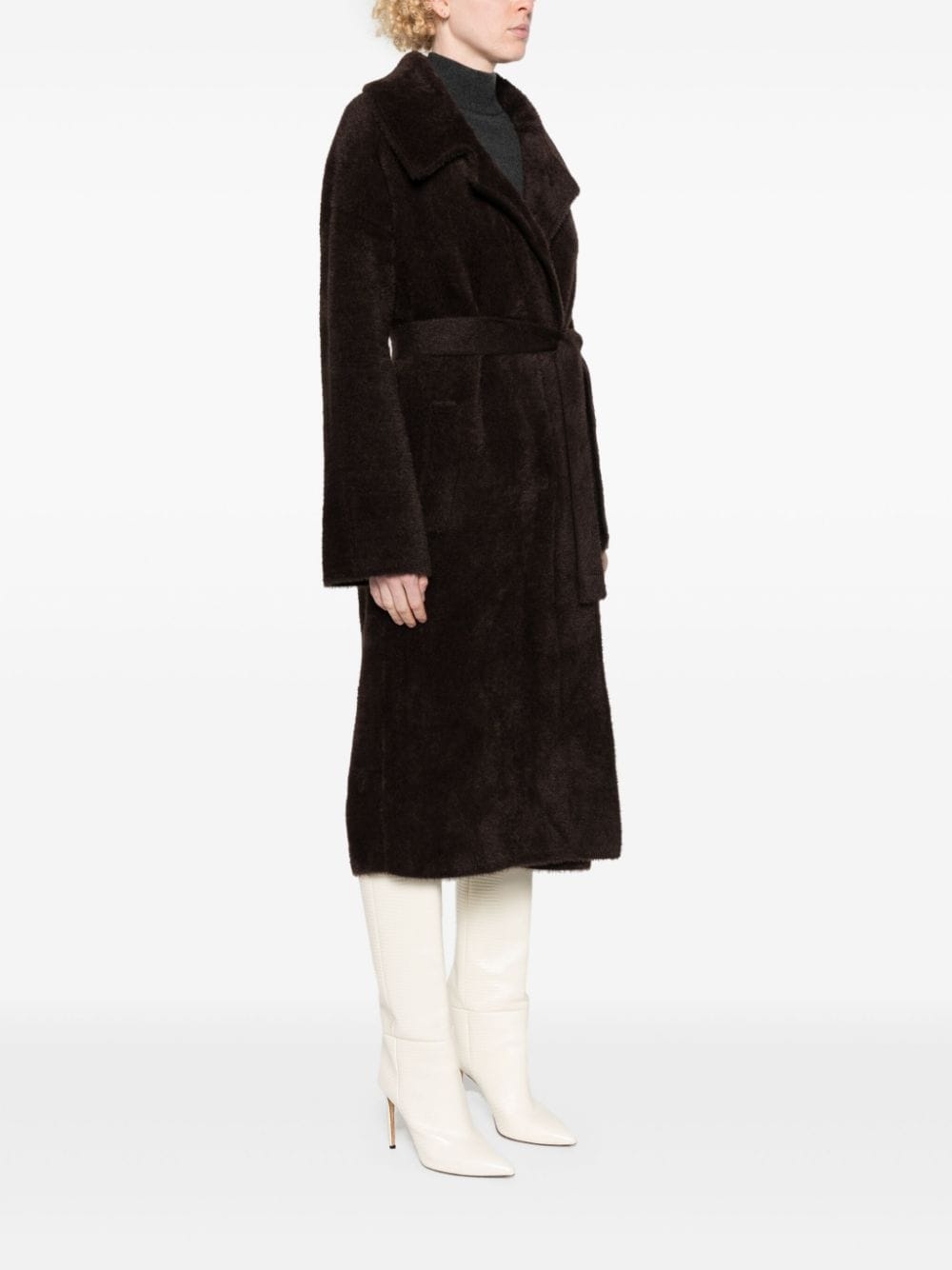 belted coat - 3