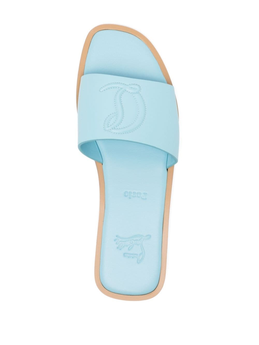 CL leather mules - 4