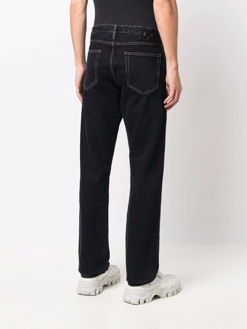 slim-fit logo-print denim jeans 4