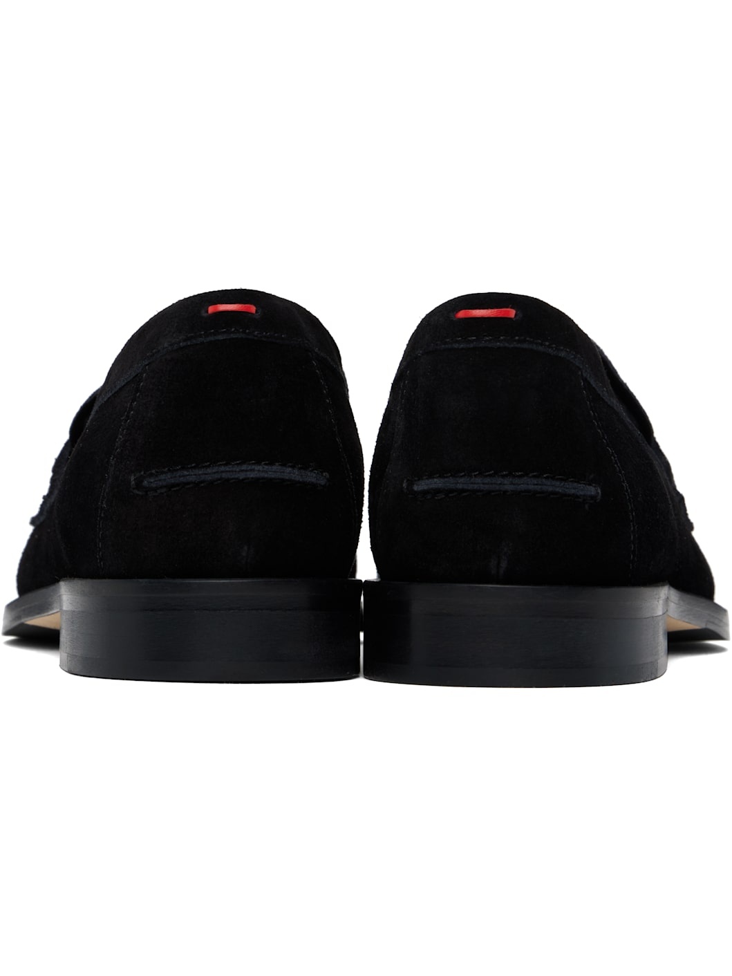 Black Oscar Suede Loafers - 2